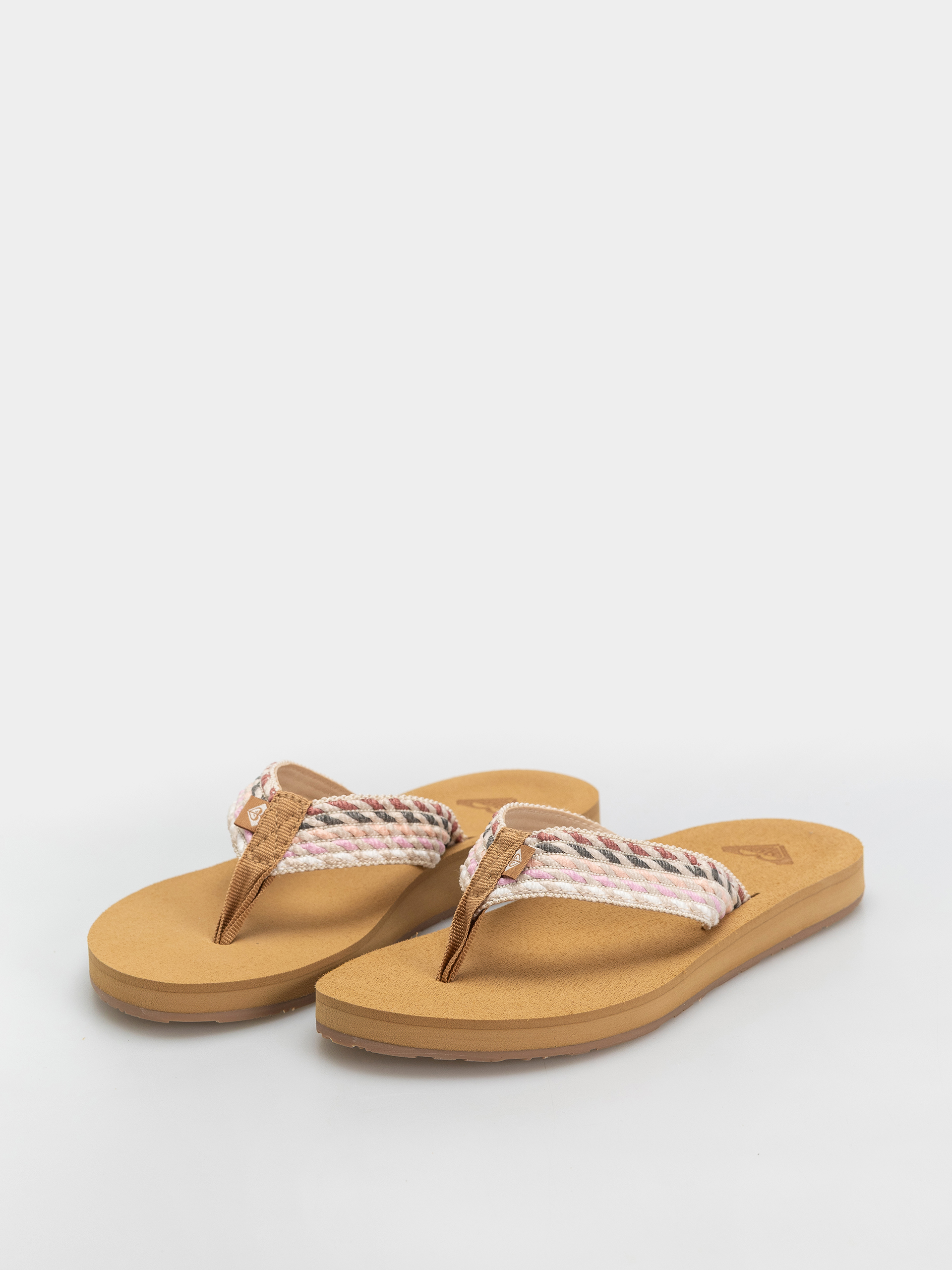 Roxy Flip Flops Porto Rope Wmn (natural/crazy pink)
