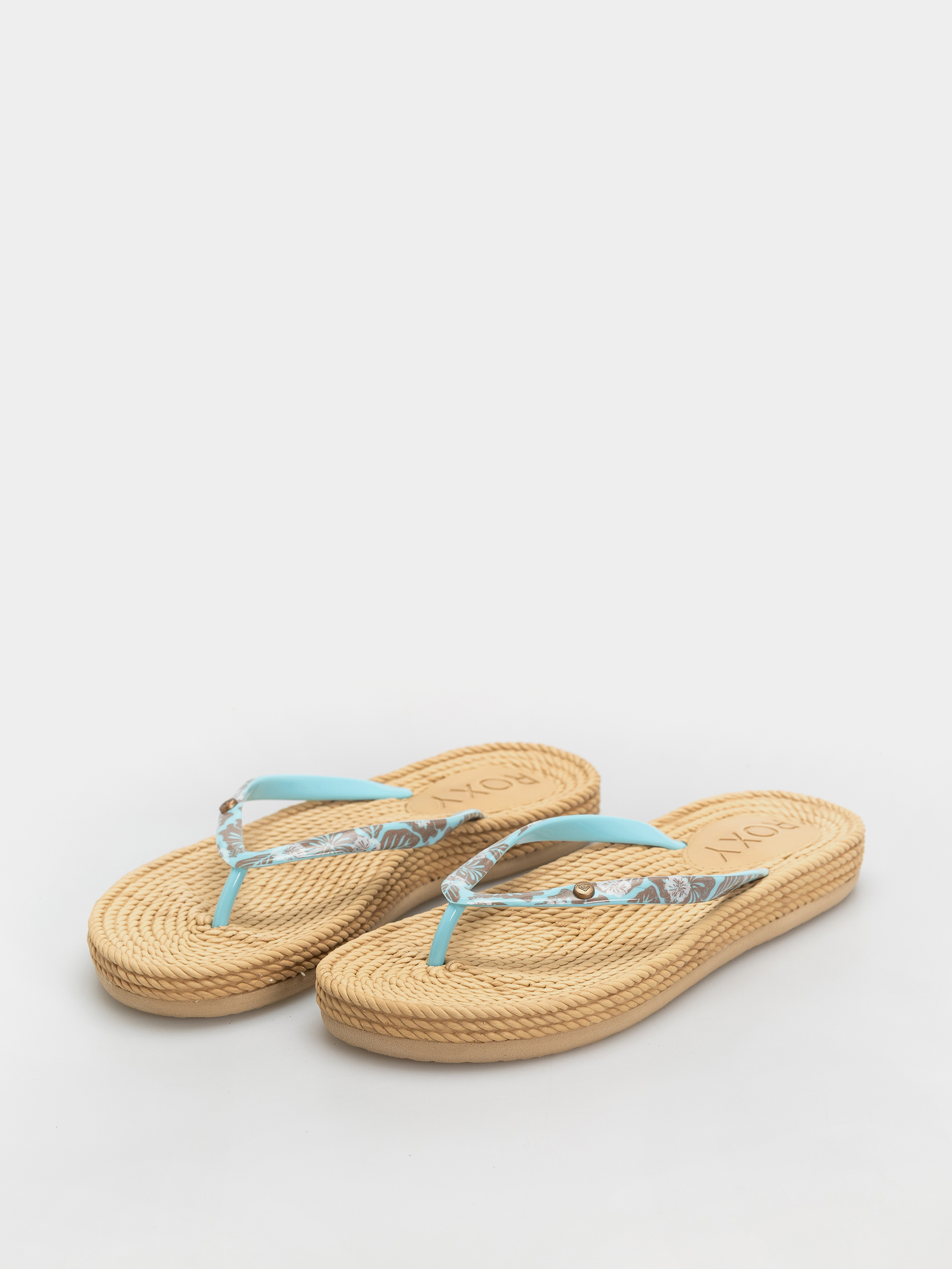 Roxy South Beach III Flip-flops Wmn (light blue/brown)