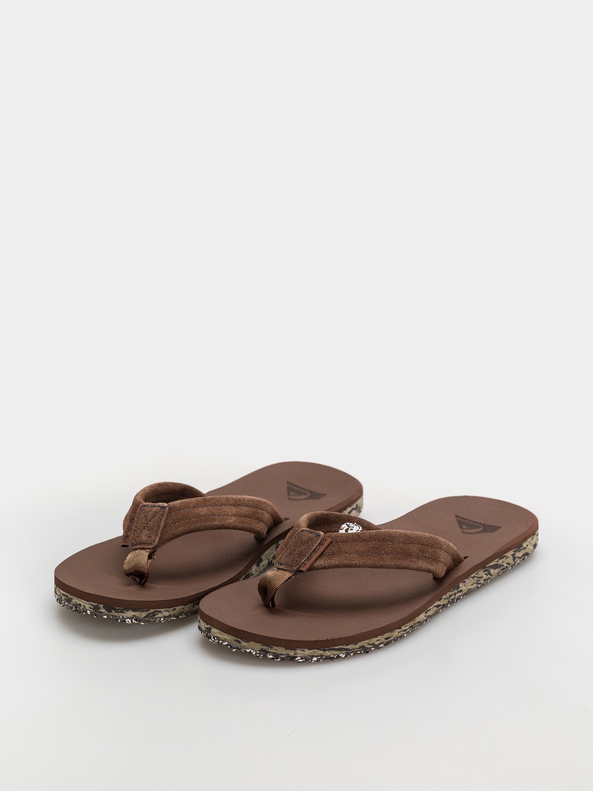 Quiksilver Flip Flops Carver Suede Recycled (brown)