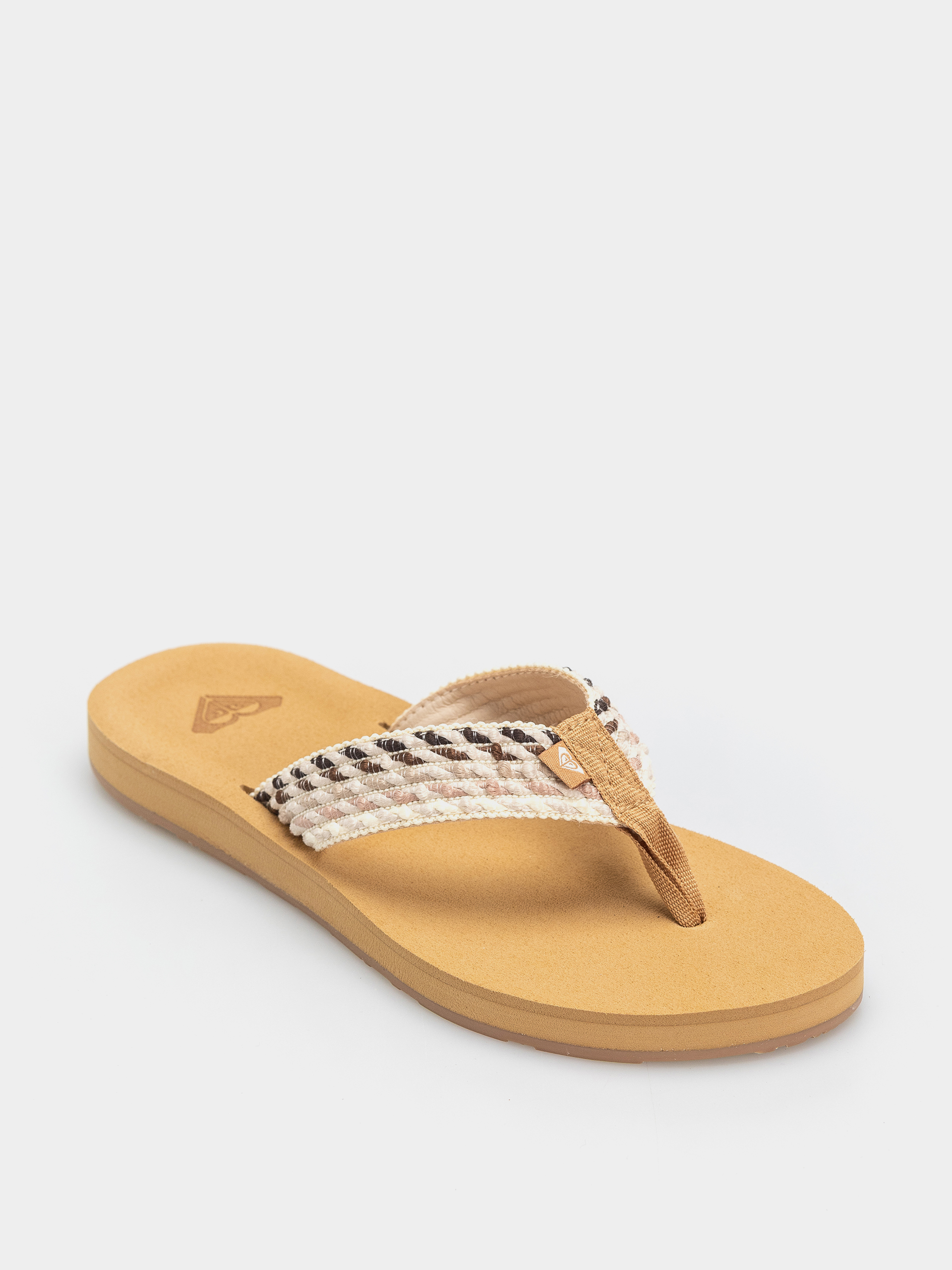 Roxy Flip Flops Porto Rope Wmn (light brown/brown)