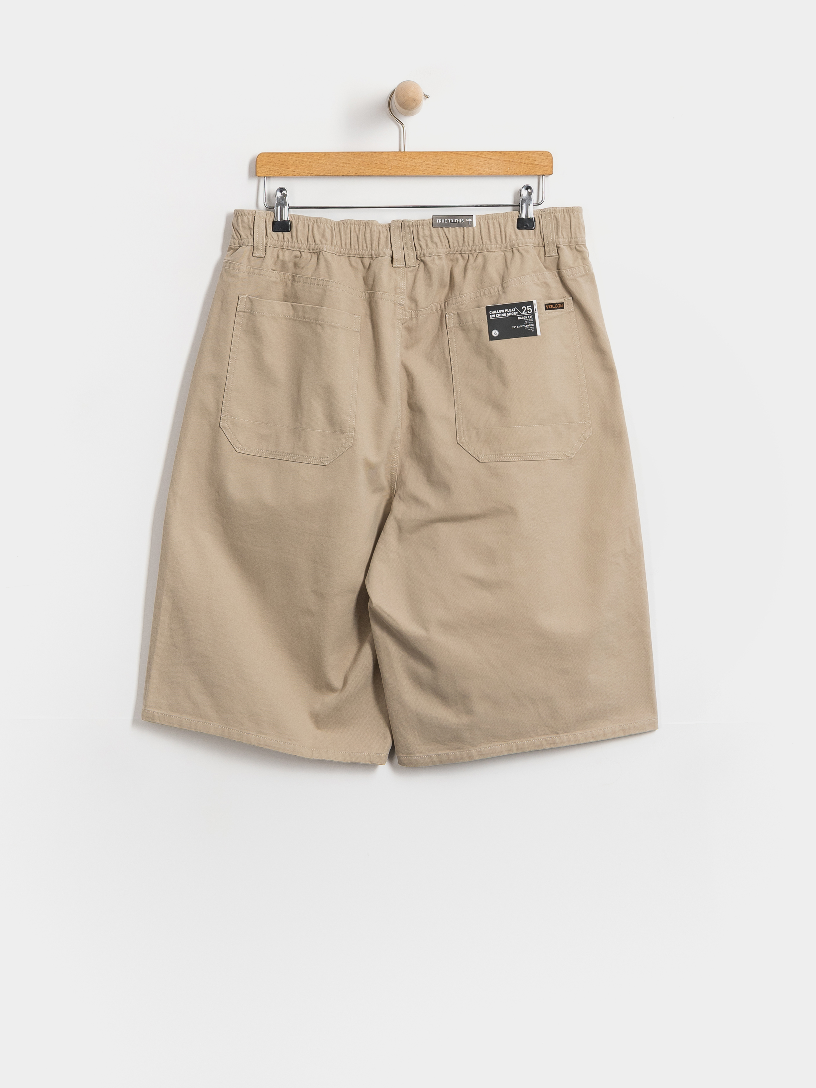 Volcom Chillow Pleat Ew Chino Sht 24 Shorts (light khaki)