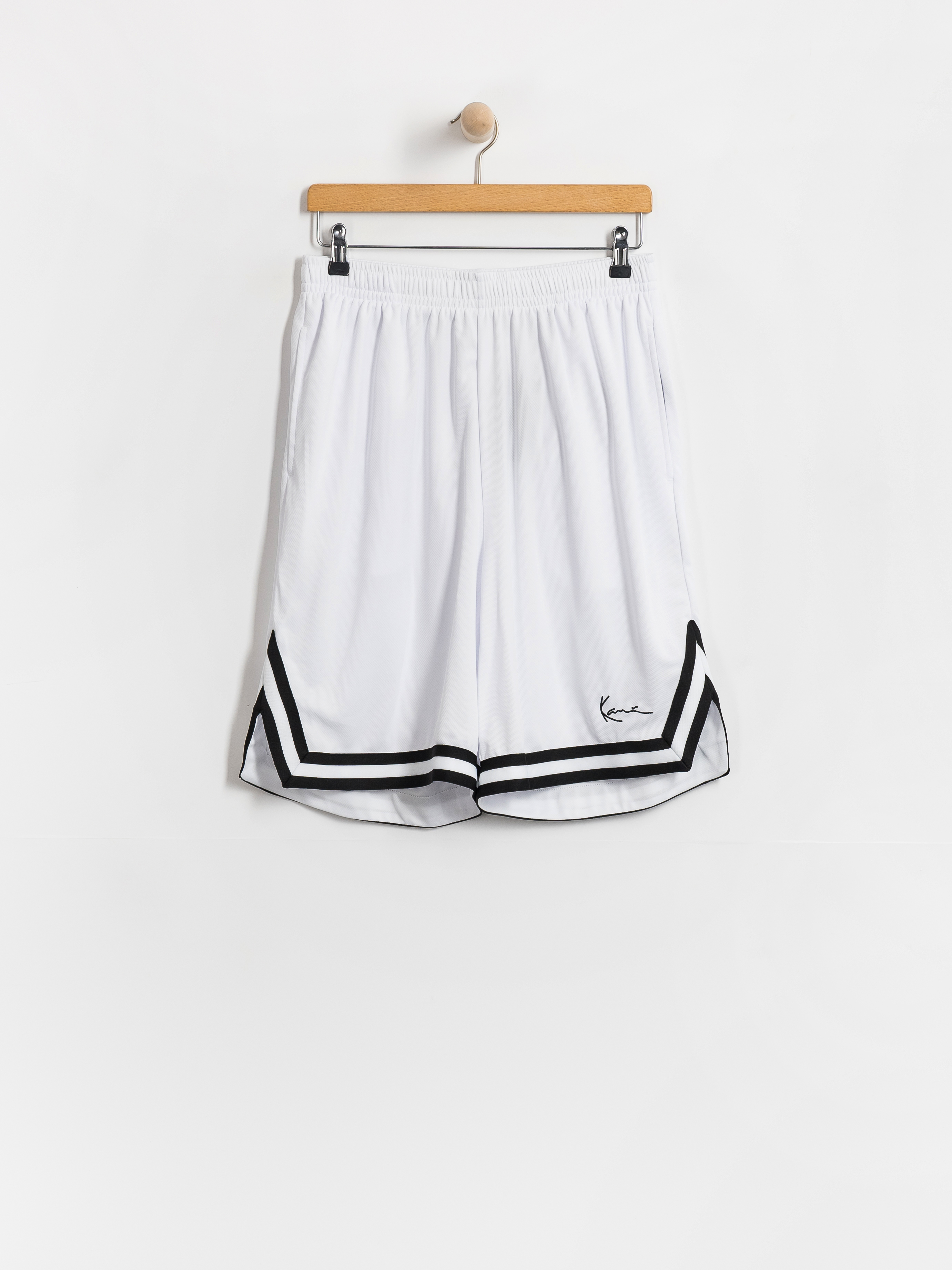 Karl Kani Shorts Signature Mesh (white/black)
