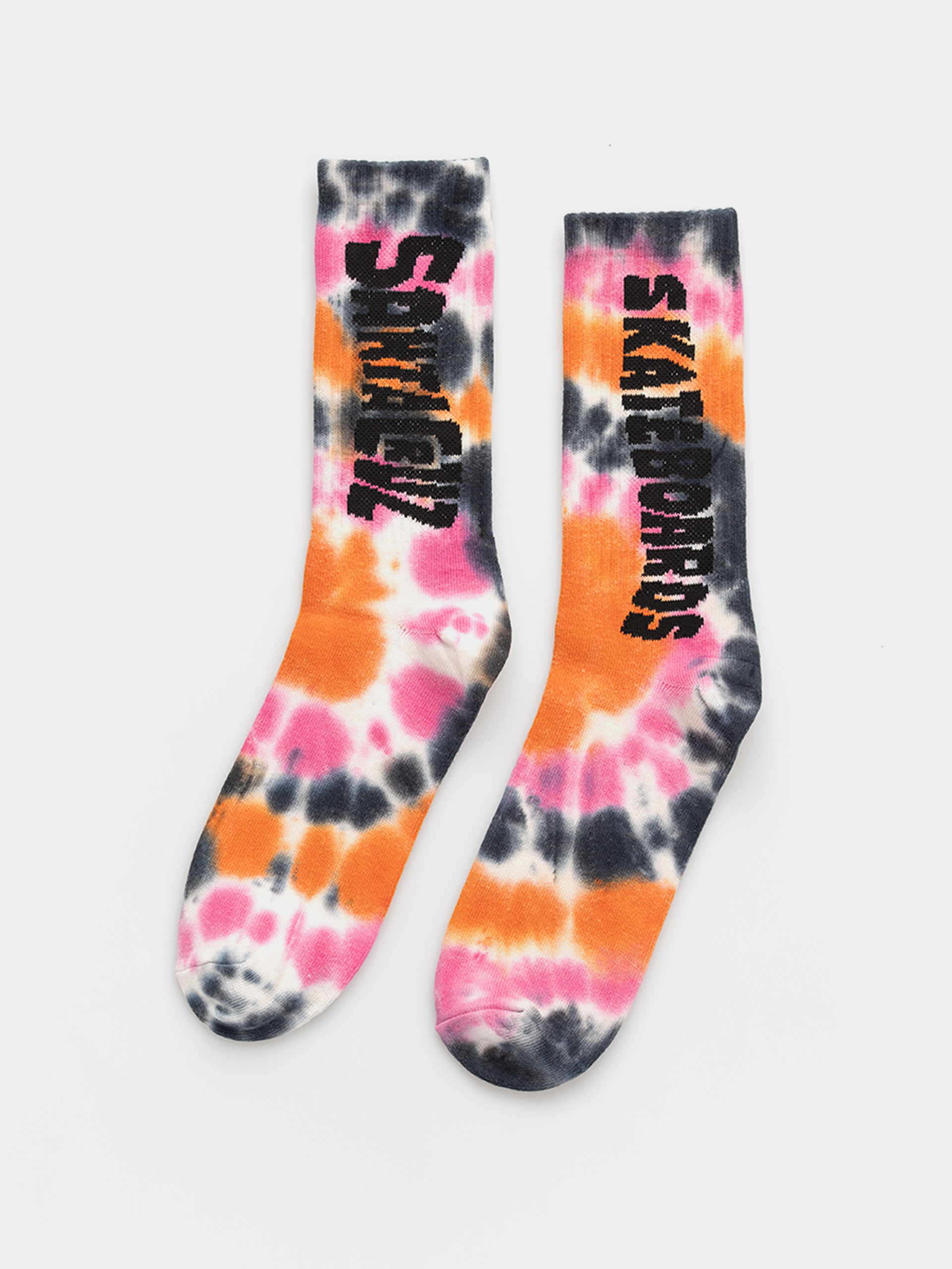 Santa Cruz Socks Ad Rip (pink tie dye)