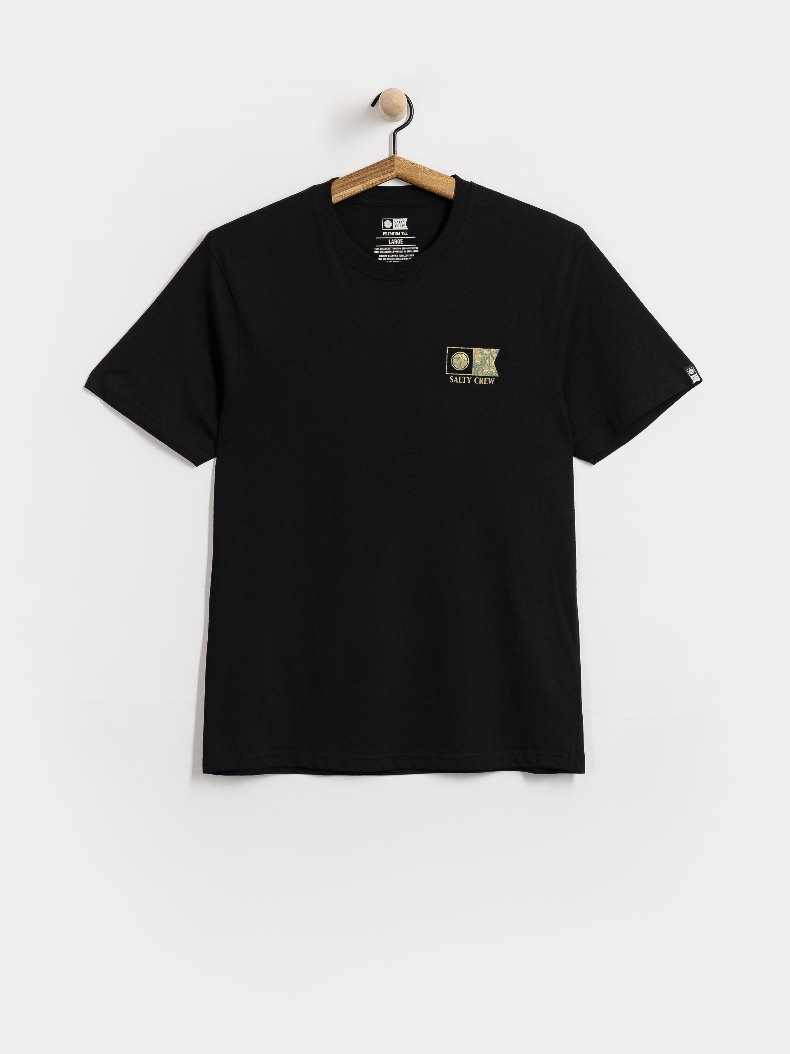 Salty Crew T-Shirt Flagship (black)