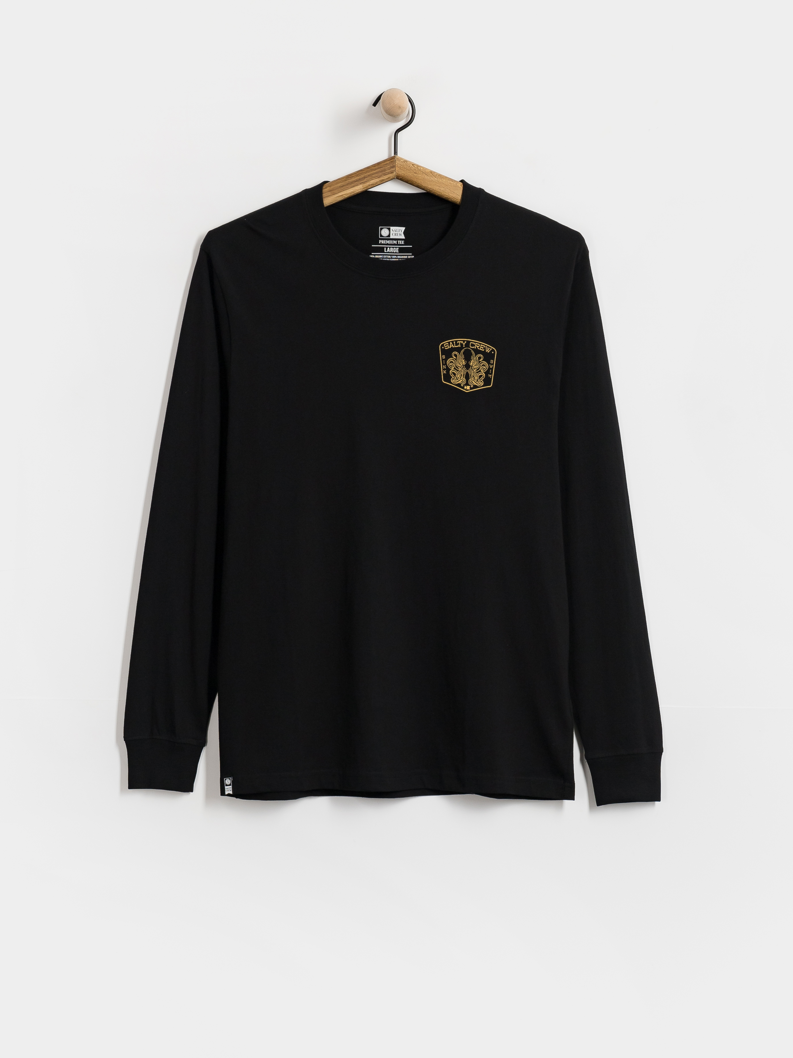 Salty Crew Longsleeve Tako Club (black)