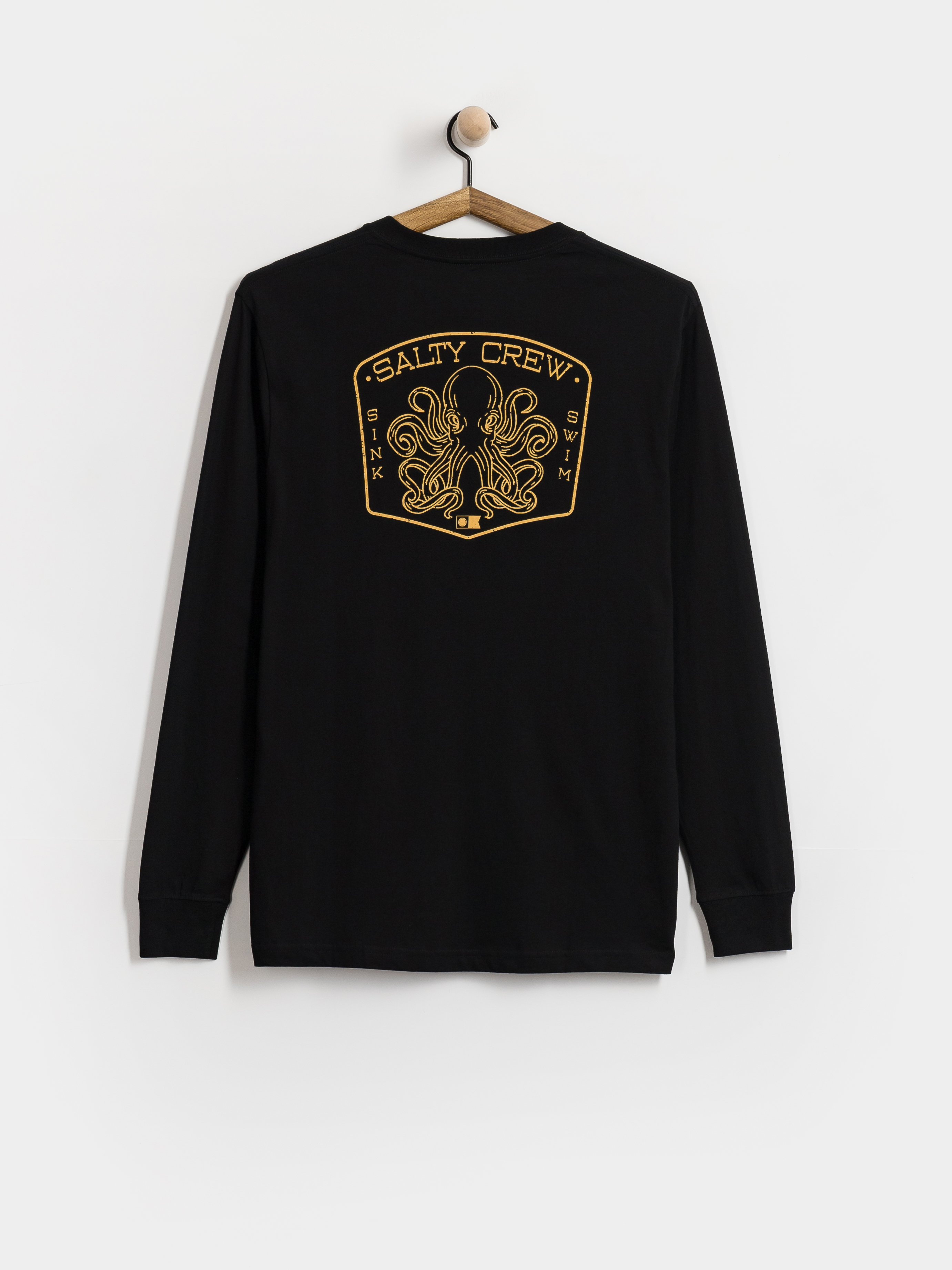 Salty Crew Longsleeve Tako Club (black)