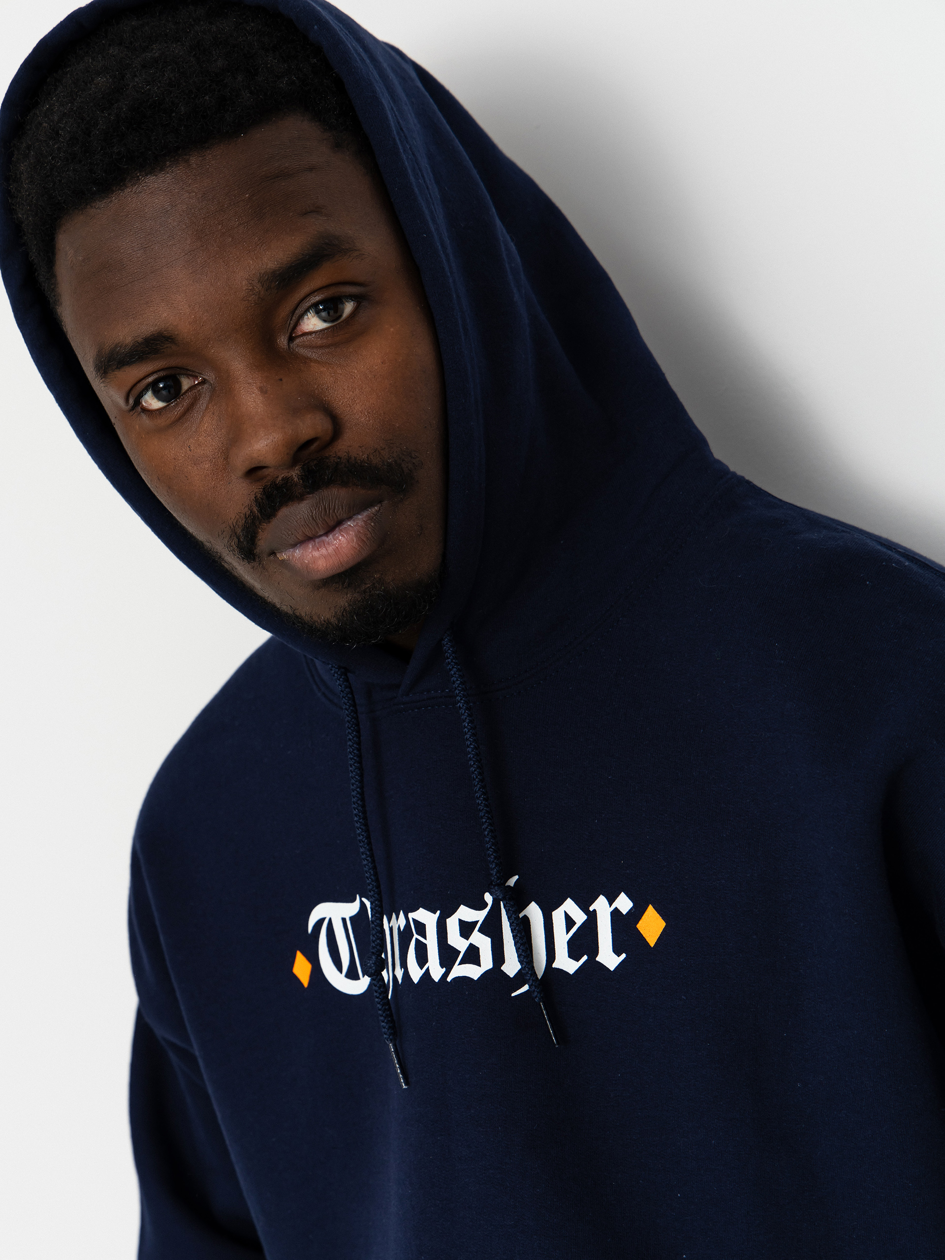Thrasher x Spitfire The End Oath HD Hoodie (navy)
