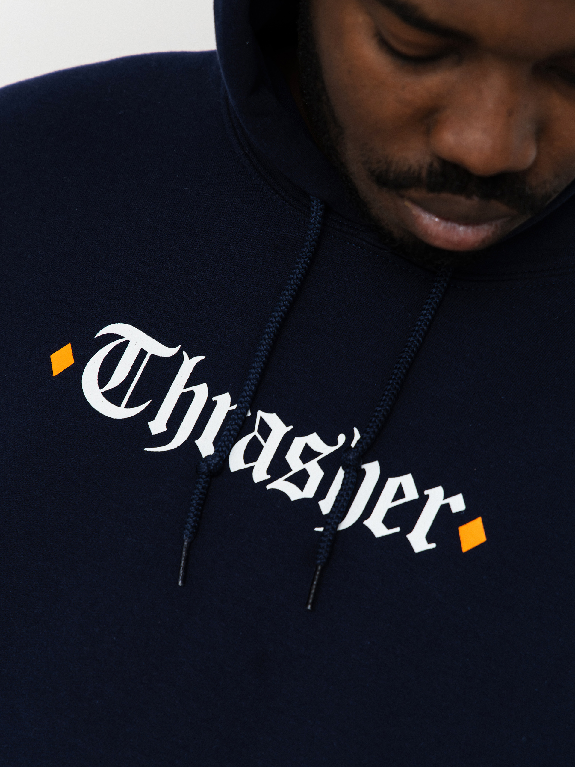 Thrasher x Spitfire The End Oath HD Hoodie (navy)