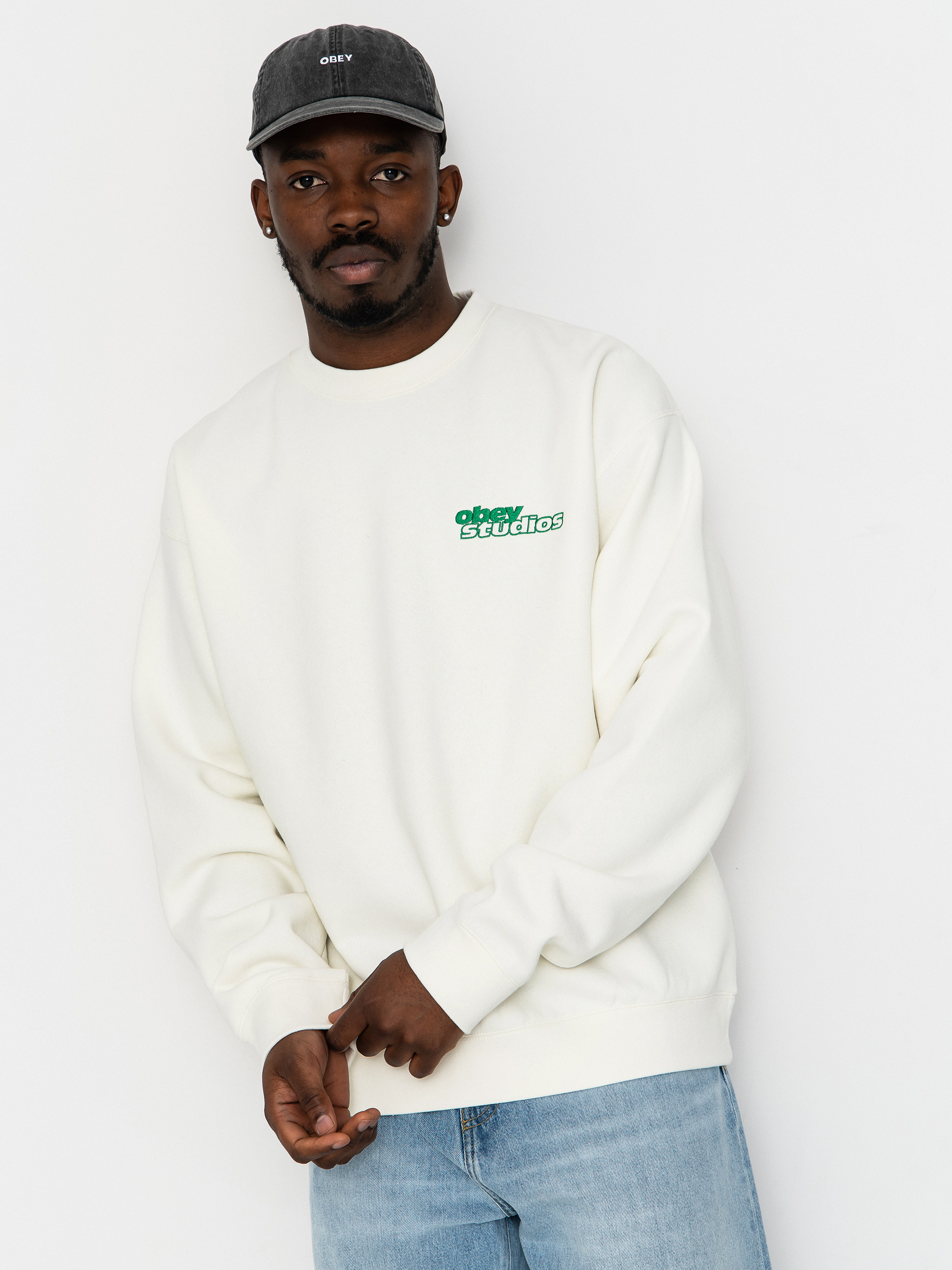 OBEY Tonic Sweatshirt (off white)