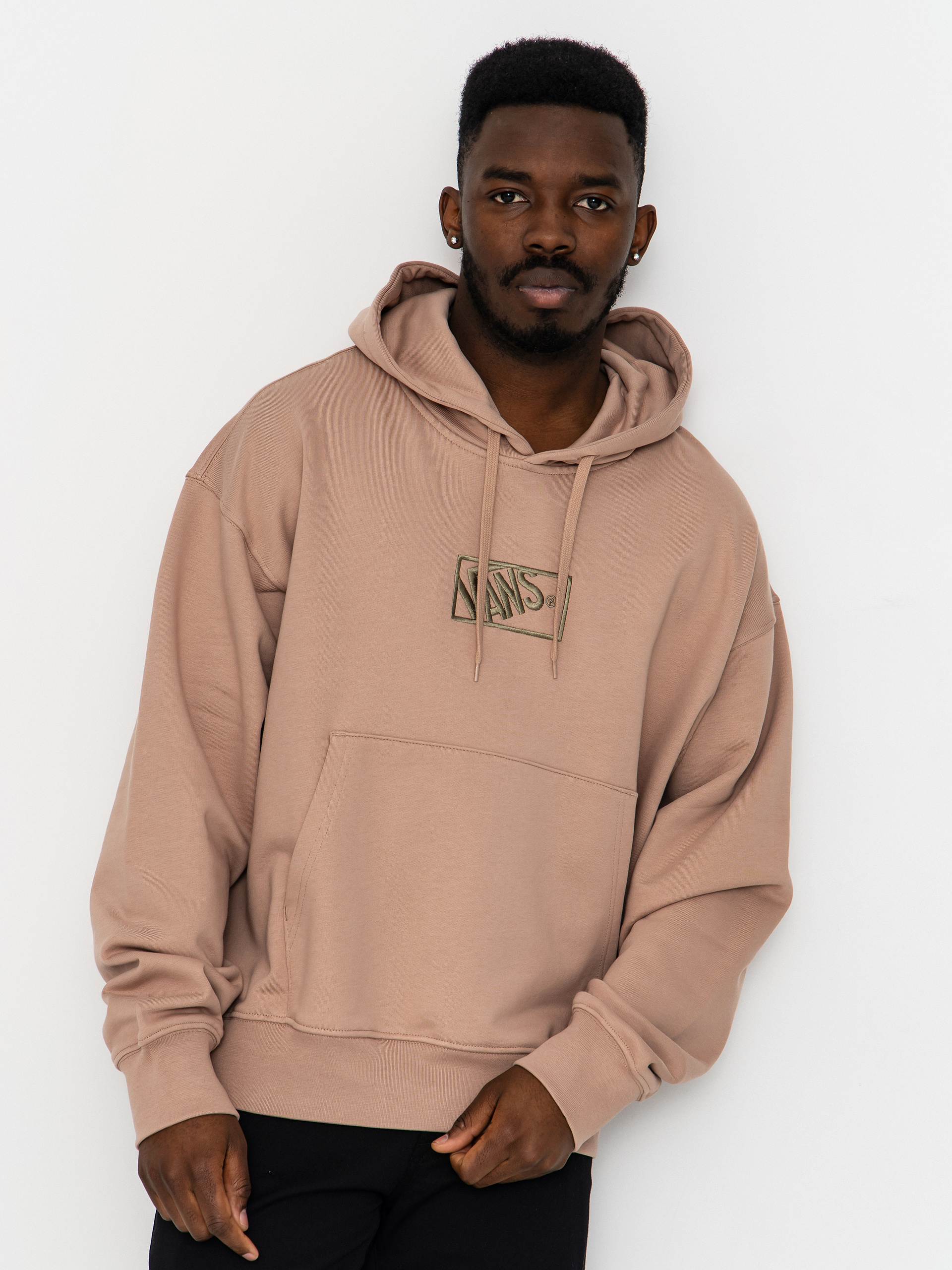 Vans Blocked Box HD Hoodie (warm taupe)