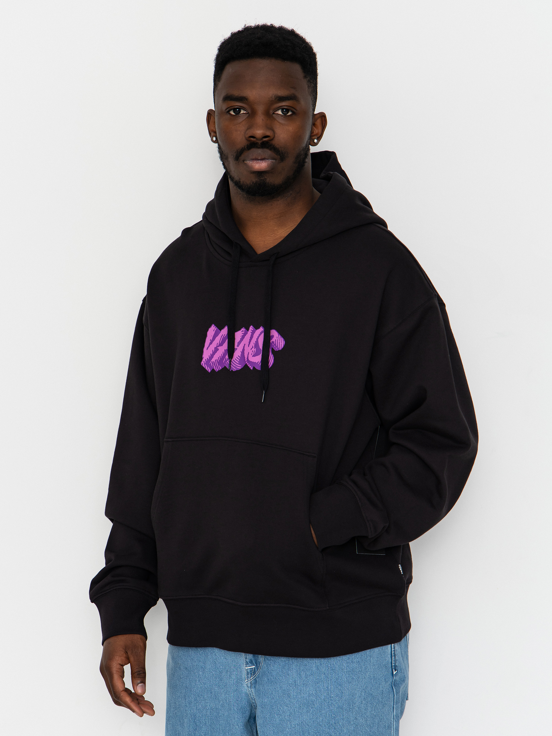 Vans Stone Swirl Loose HD Hoodie (black)