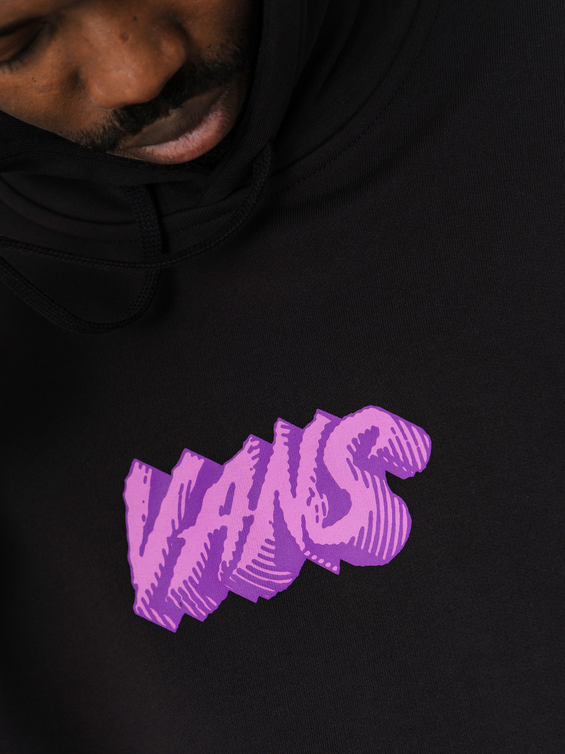 Vans Stone Swirl Loose HD Hoodie (black)