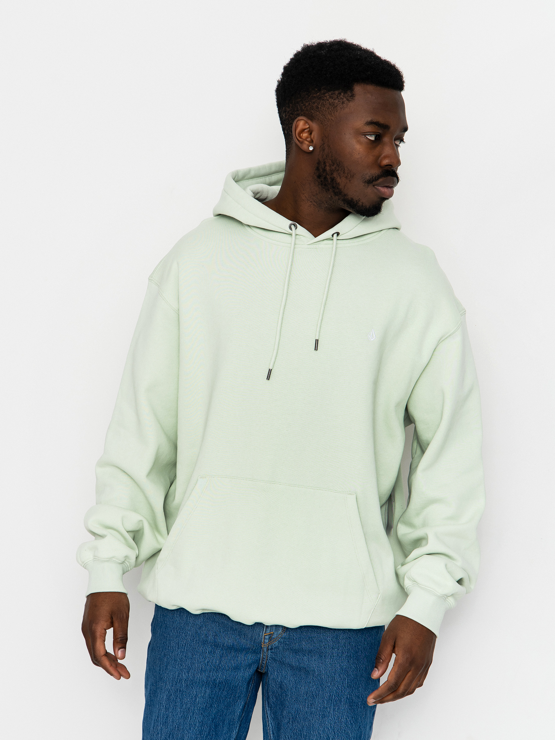Volcom Single Stone HD Hoodie (pale aqua)