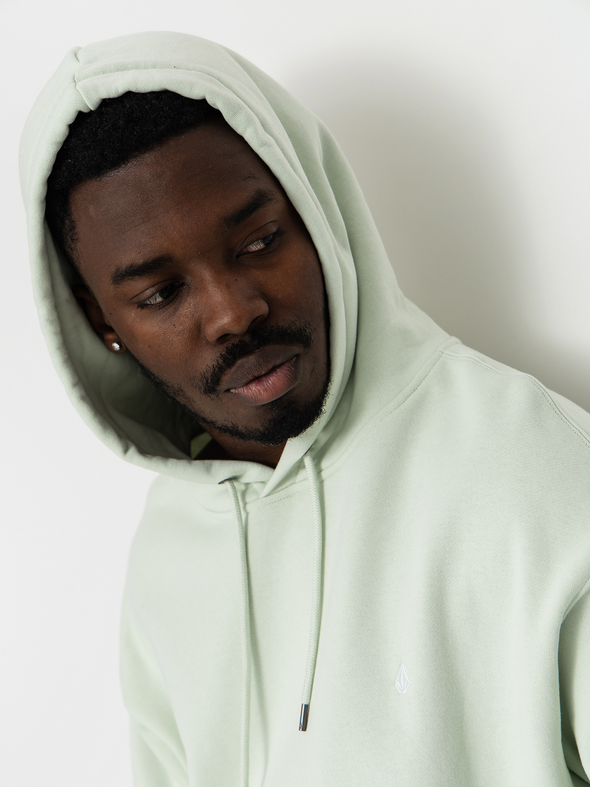 Volcom Single Stone HD Hoodie (pale aqua)