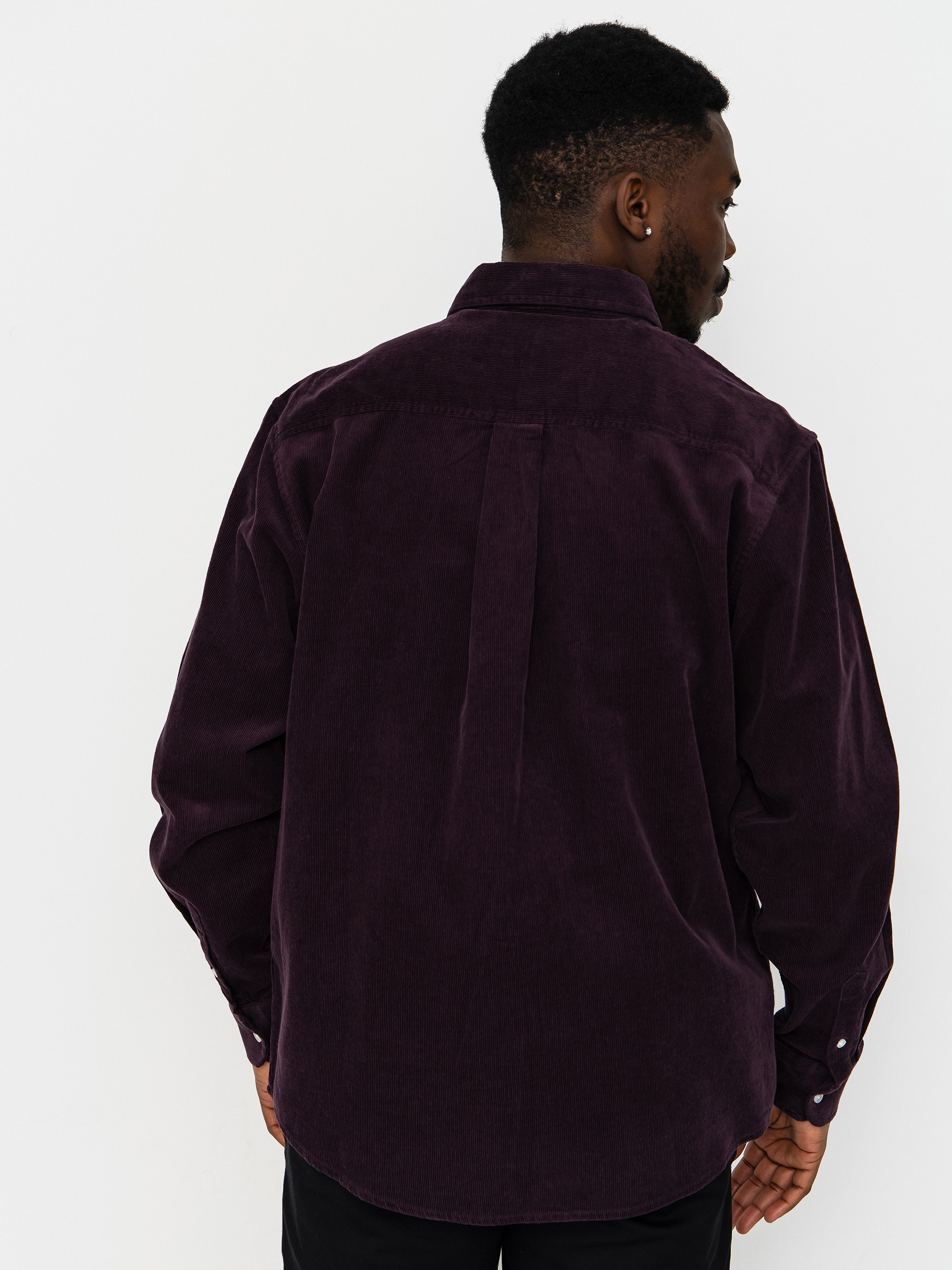 Carhartt WIP Madison Fine Cord Shirt (cozy purple/wax)
