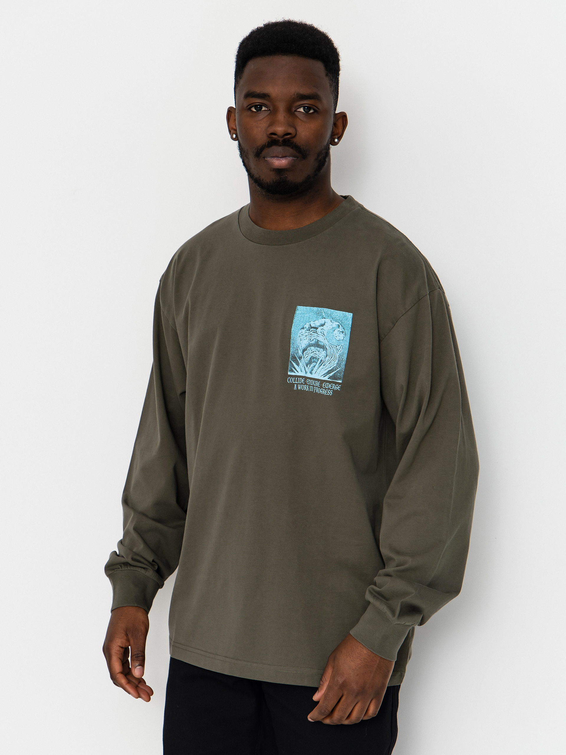 Carhartt WIP Emerge Longsleeve - green (leaf)