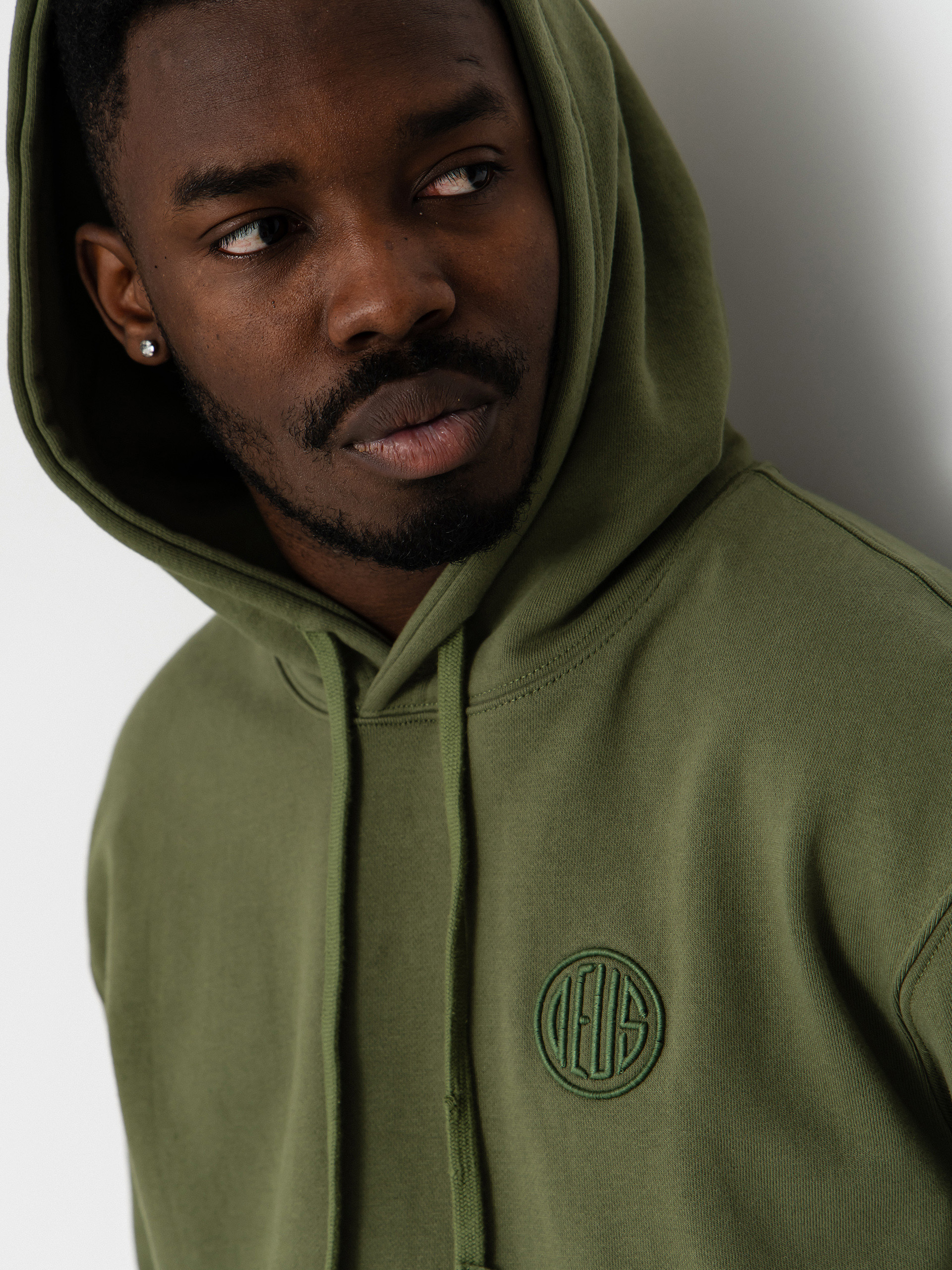 Deus Ex Machina Pill Logo HD Hoodie (pine green)