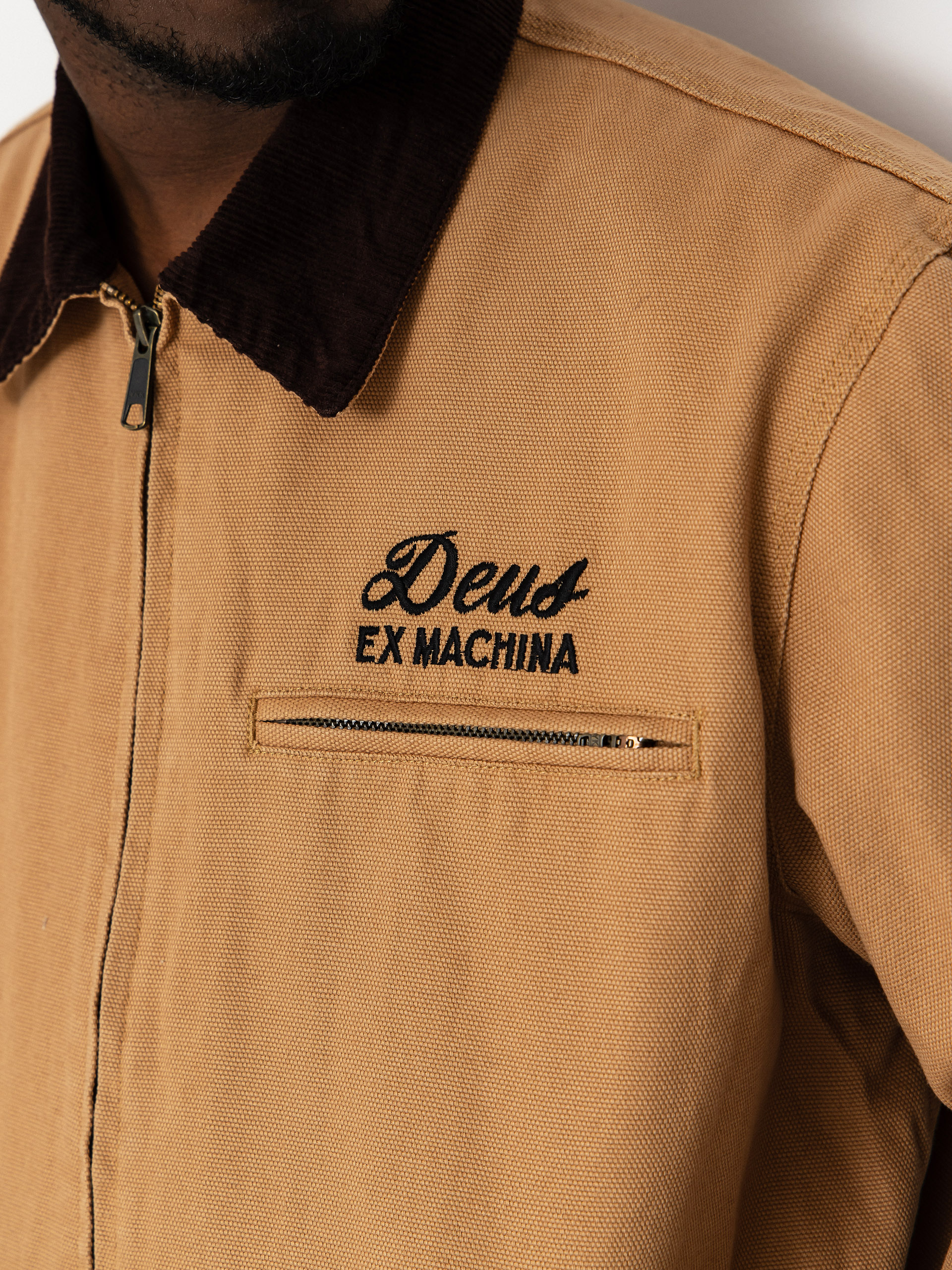 Deus Ex Machina Address Workwear Jacke (dijon tan)