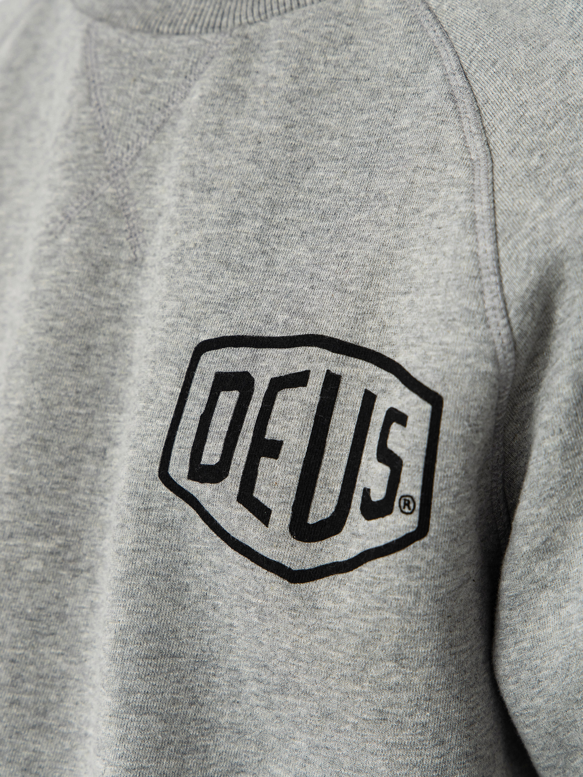 Deus Ex Machina Venice Address Crew Sweatshirt (grey marle)