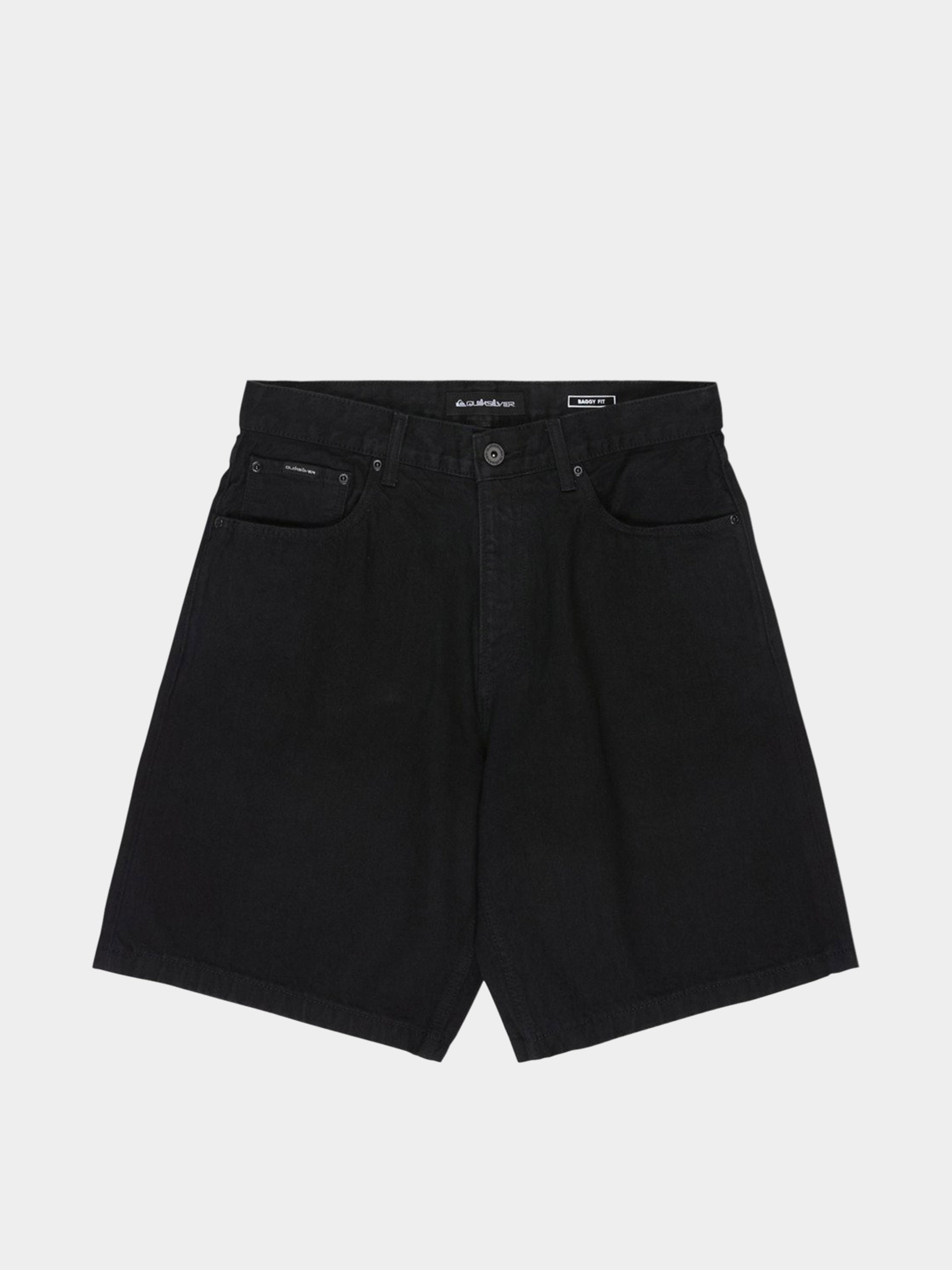 Quiksilver Baggy Denim Shorts (black)
