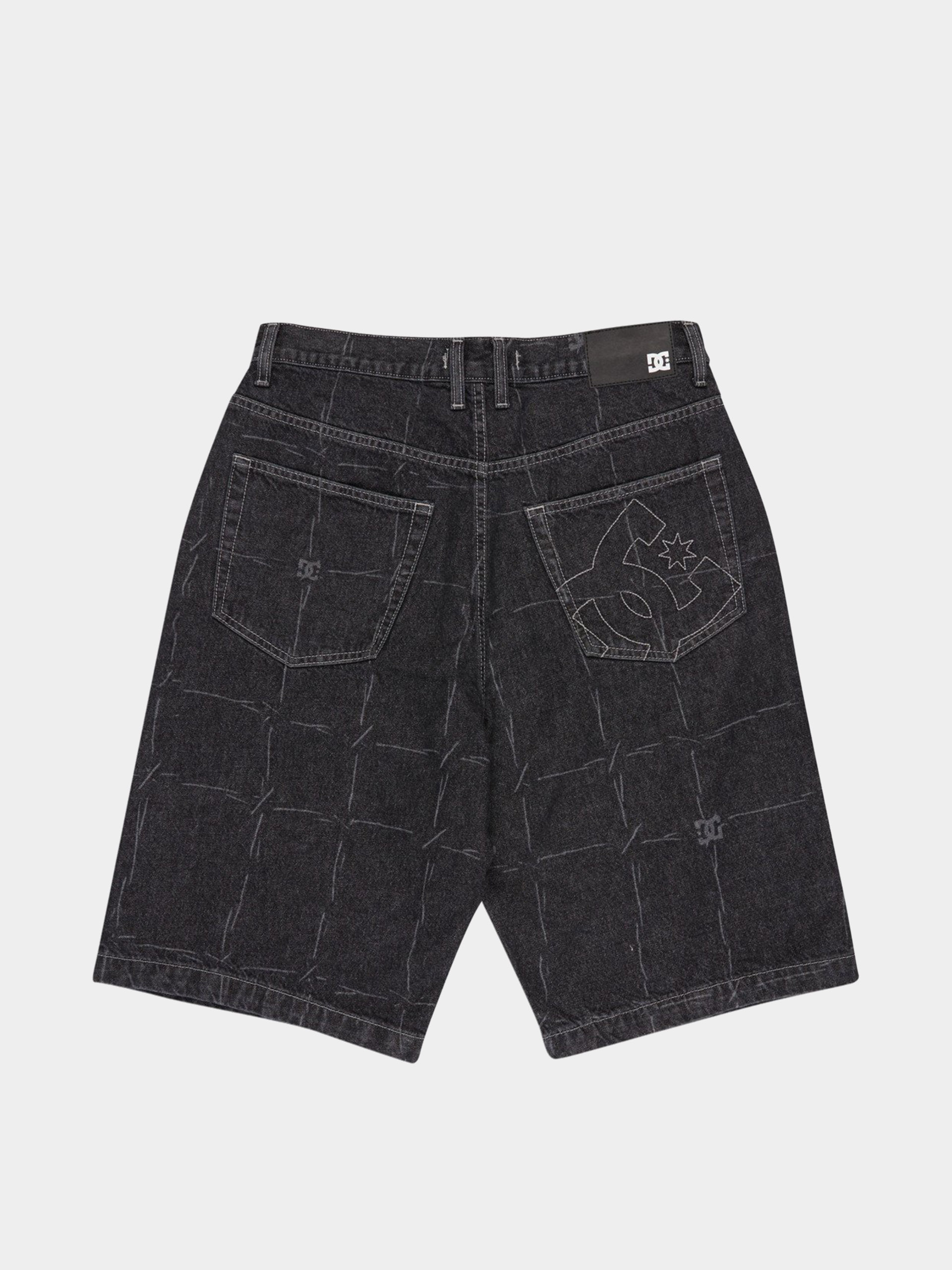 DC Baggy Denim Shorts (wired 32 black)
