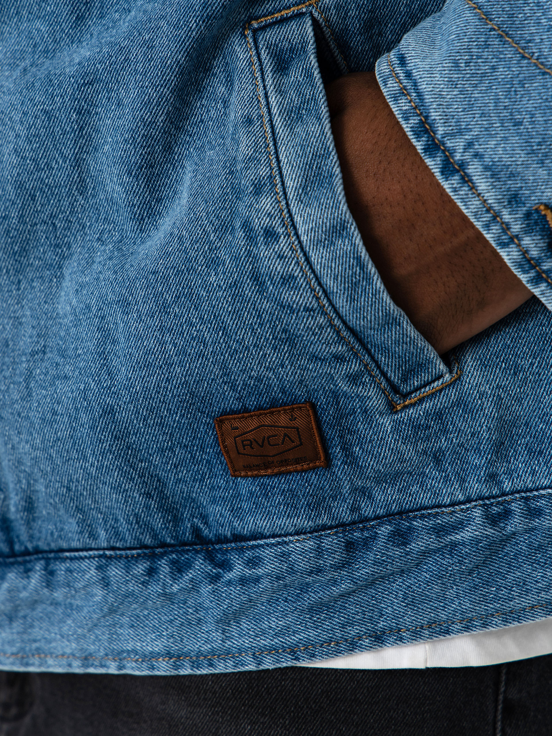 RVCA Post Dayshift Jacke (blue collar)