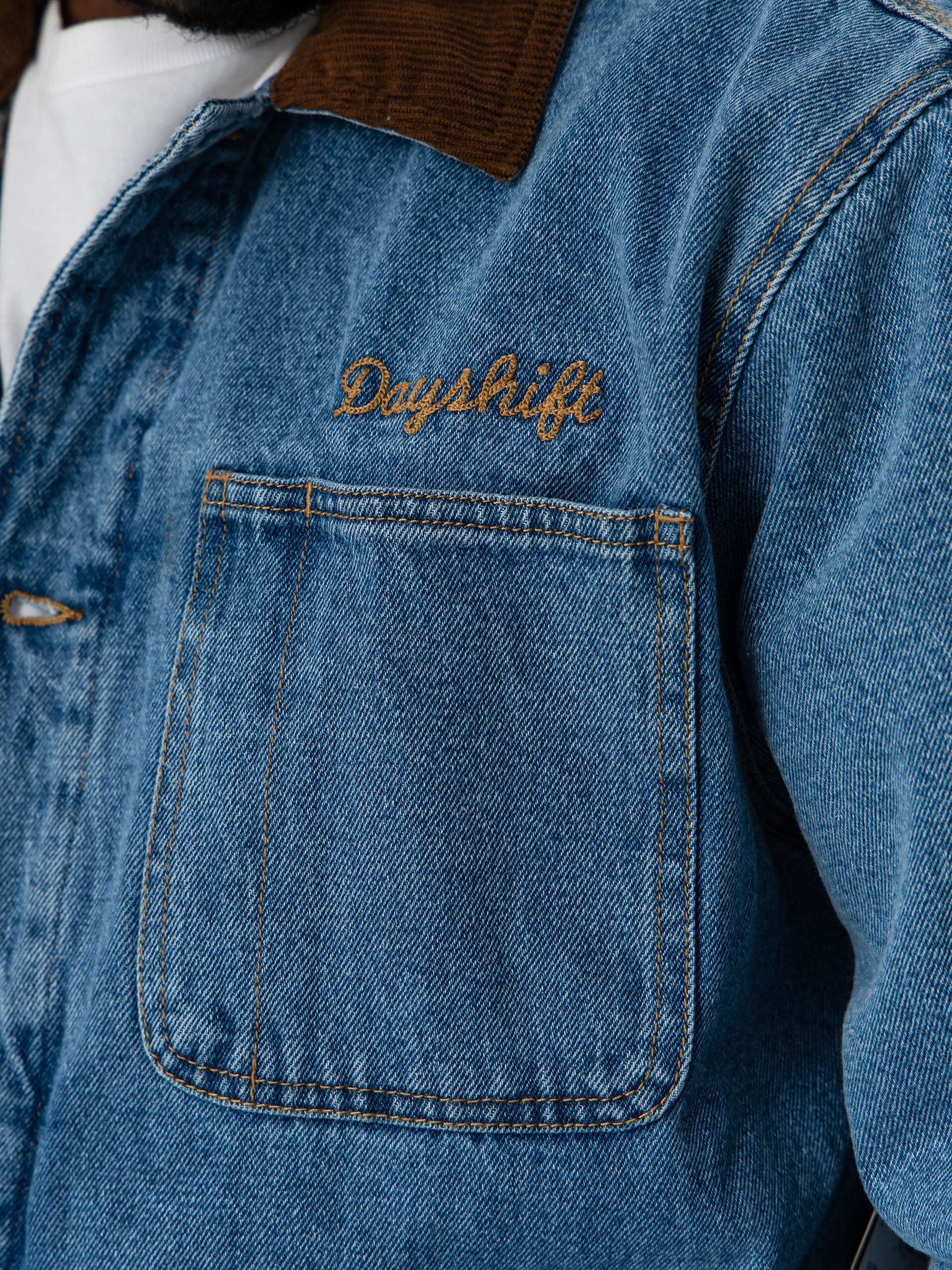 RVCA Post Dayshift Jacket (blue collar)