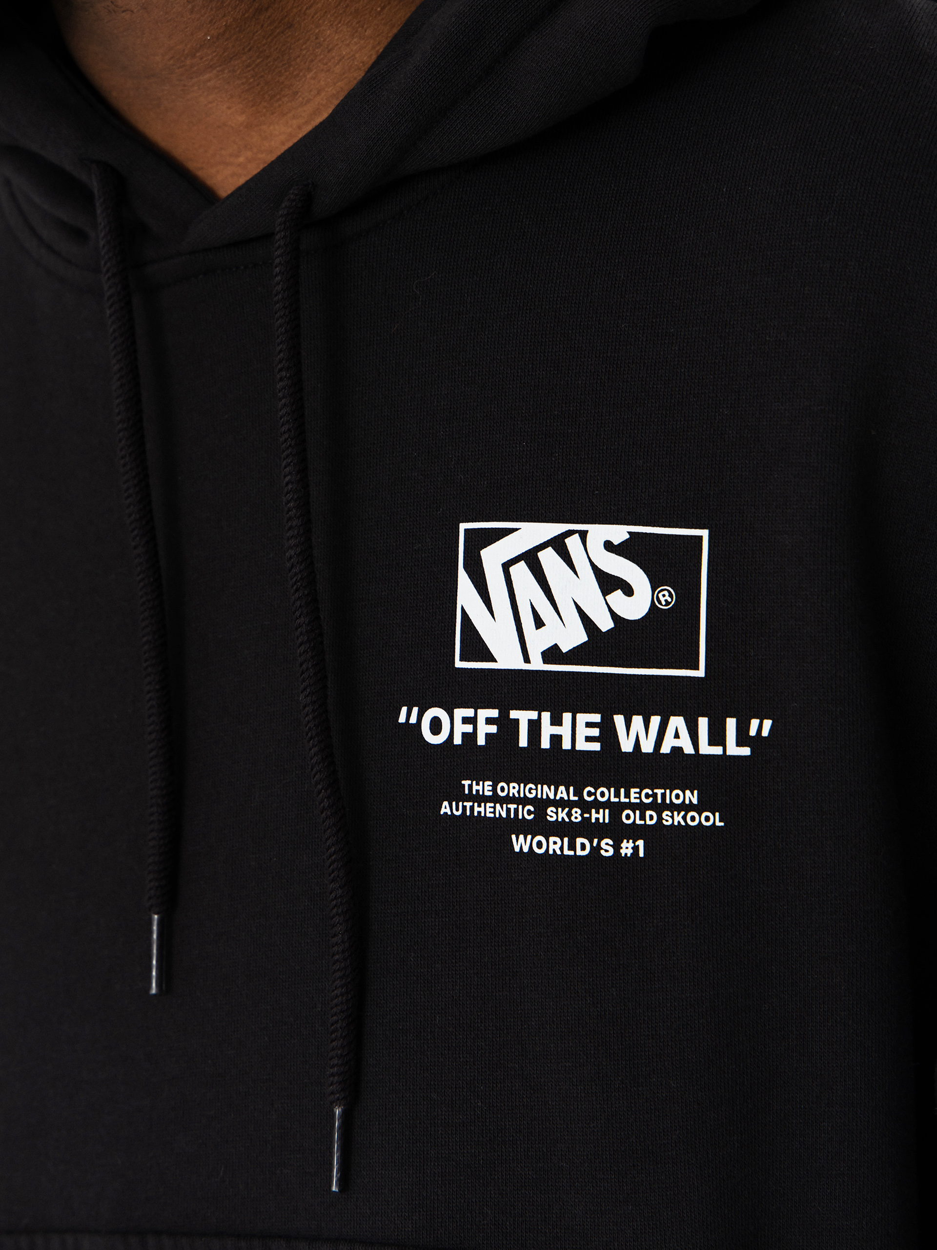 Vans Stacked Hi HD Hoodie (black/white)