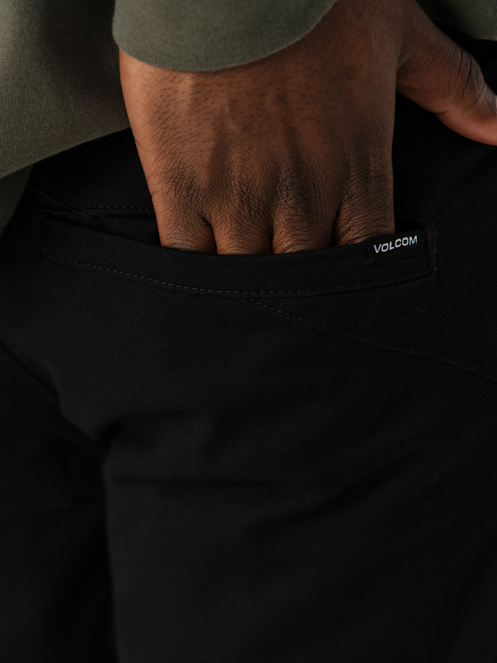 Volcom Frickin Modern Stret Pants (black)