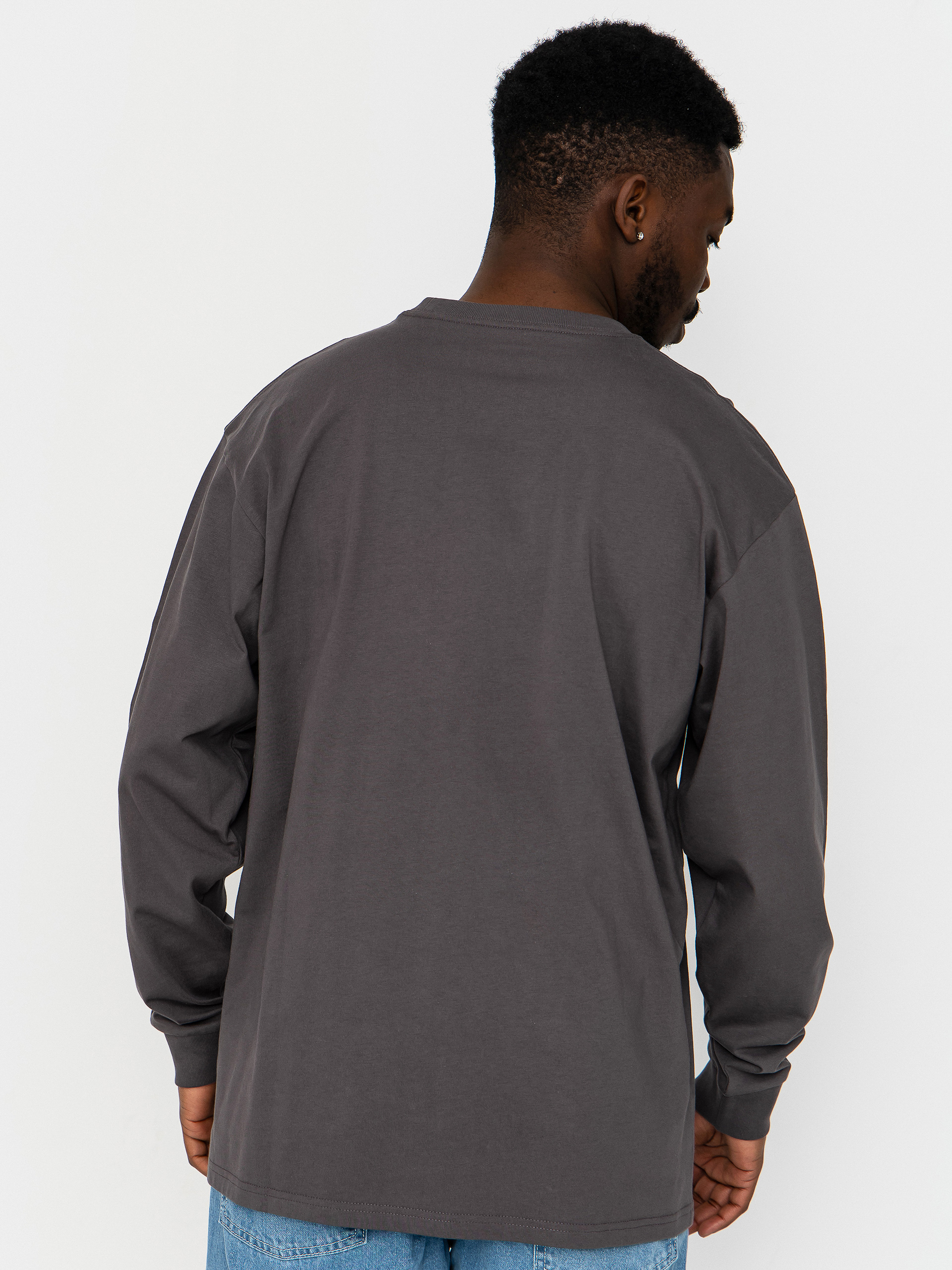 Carhartt WIP Longsleeve Chase (porphyry/gold)