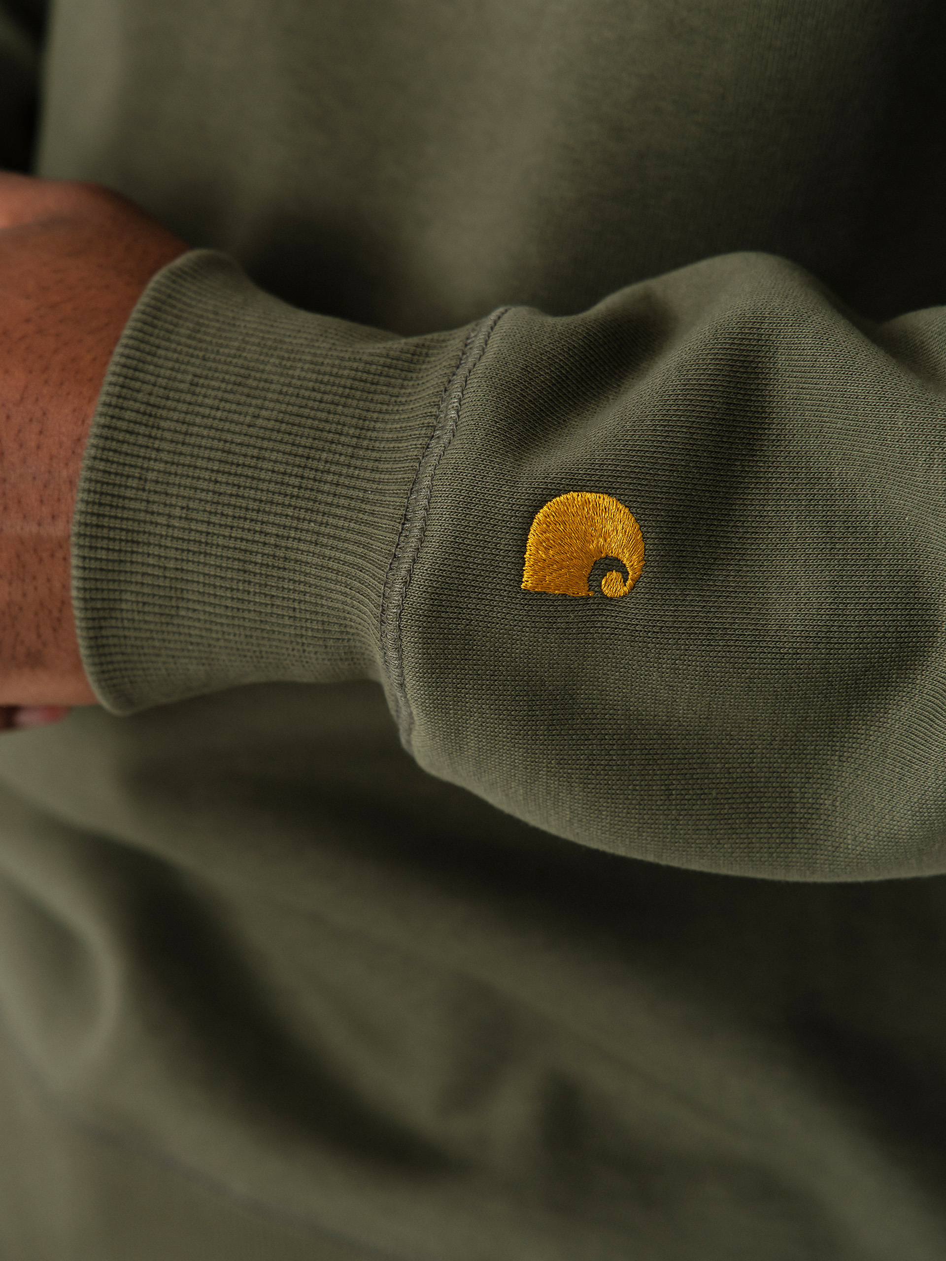 Carhartt WIP Sweatshirt Chase (leaf/gold)