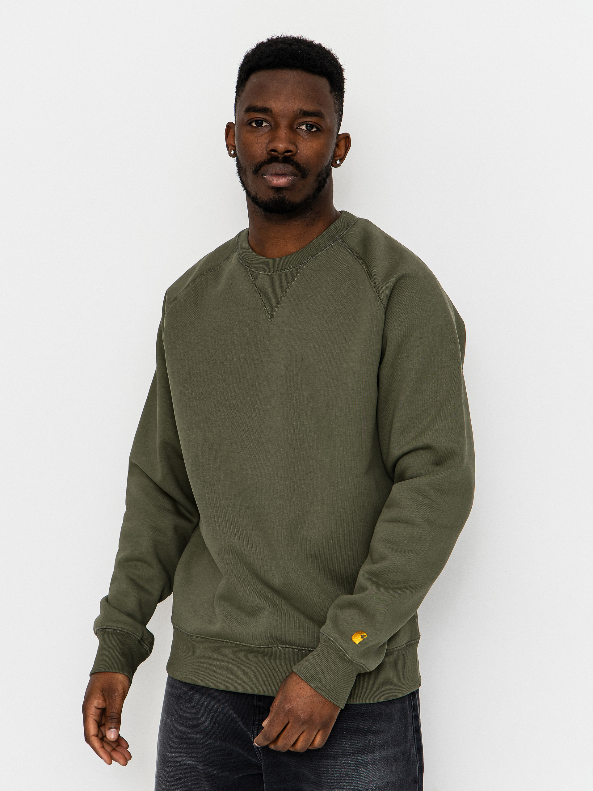 Carhartt WIP Sweatshirt Chase (leaf/gold)