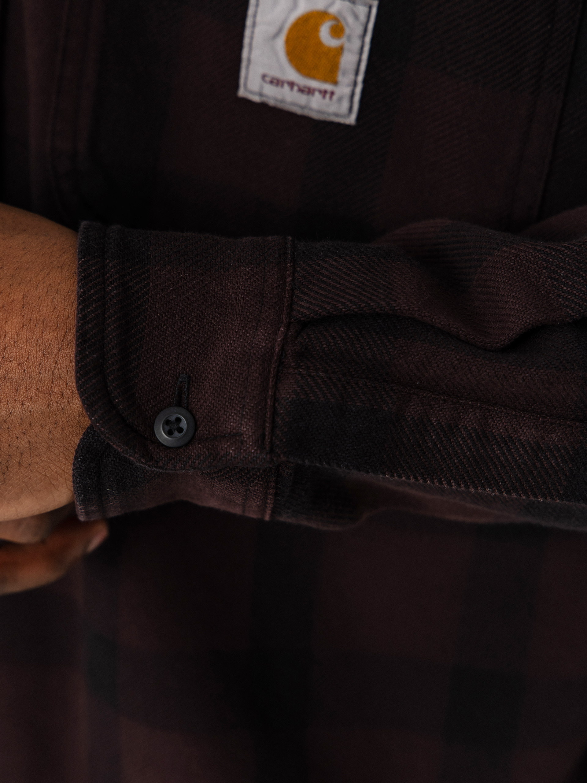 Carhartt WIP Edmands Shirt (edmands check/natural/palisander)