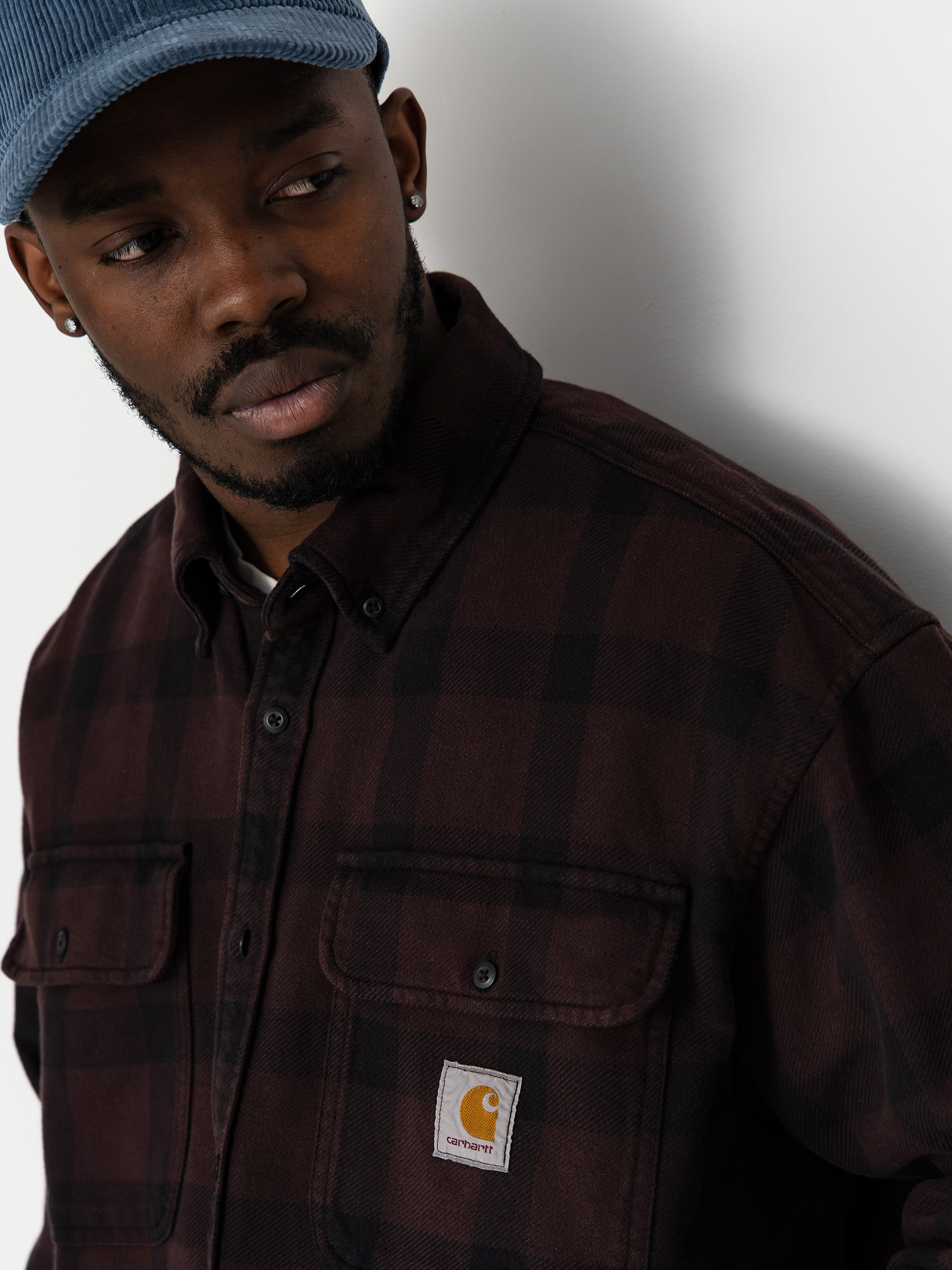 Carhartt WIP Edmands Shirt (edmands check/natural/palisander)