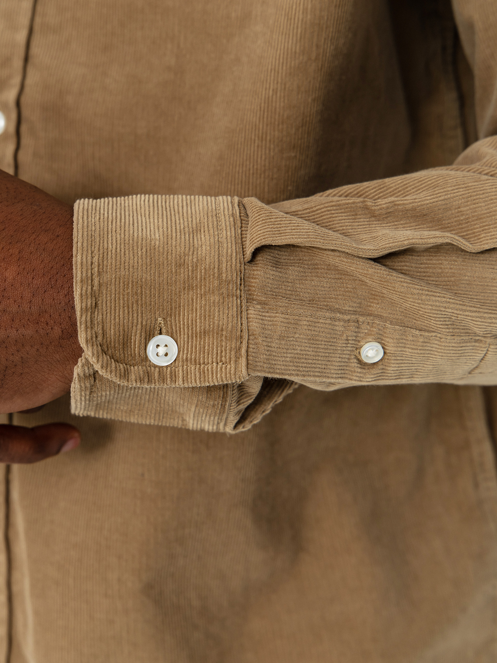 Carhartt WIP Hemd Madison Fine Cord (iroko/wax)