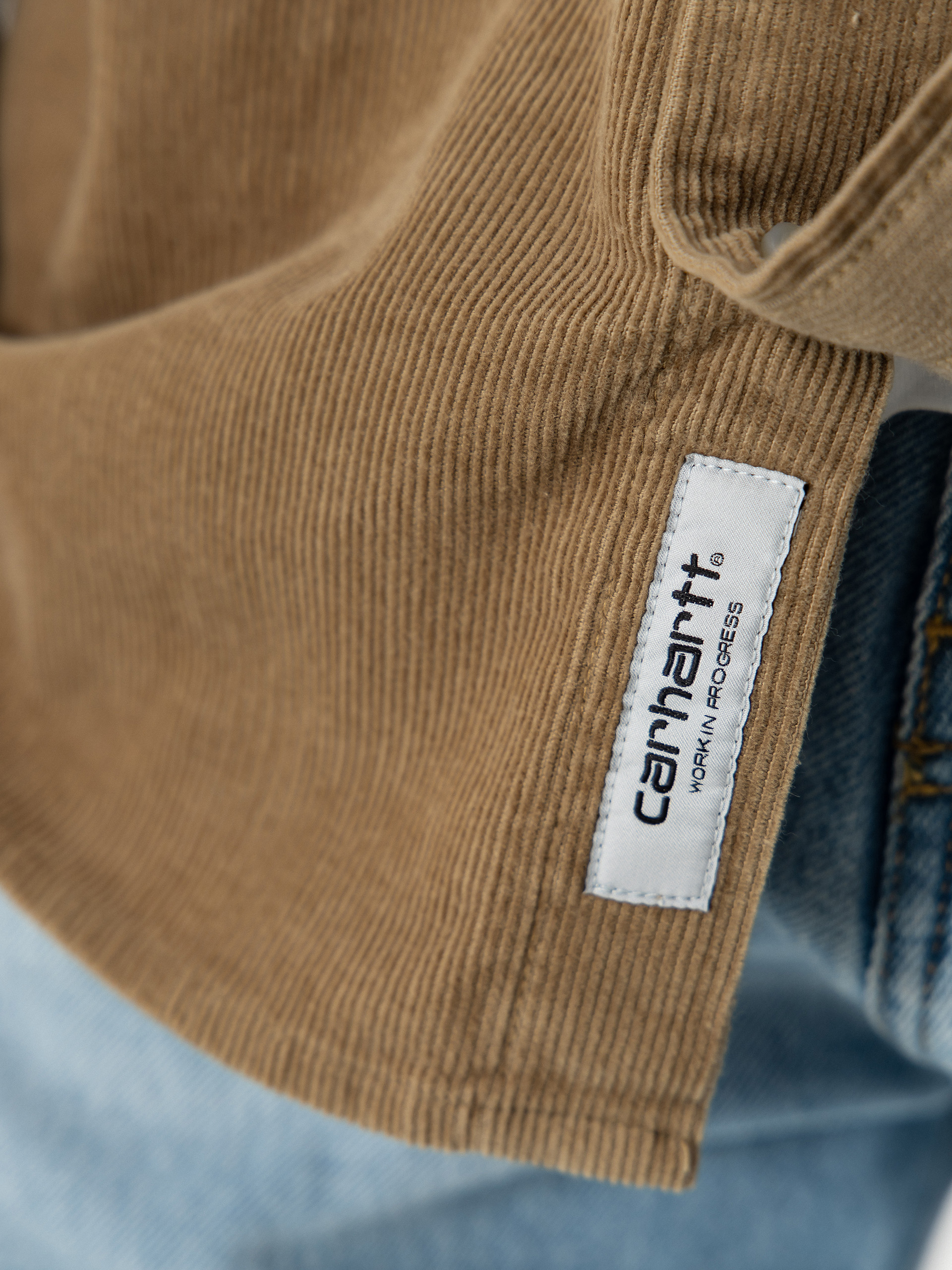 Carhartt WIP Hemd Madison Fine Cord (iroko/wax)