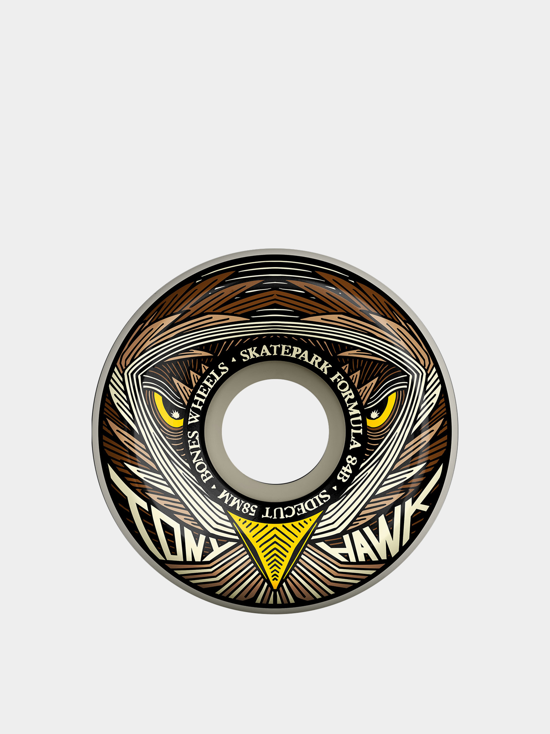Bones Rollen Skatepark Formula V5 Sidecuts Tony Hawk Night Hawk 84B