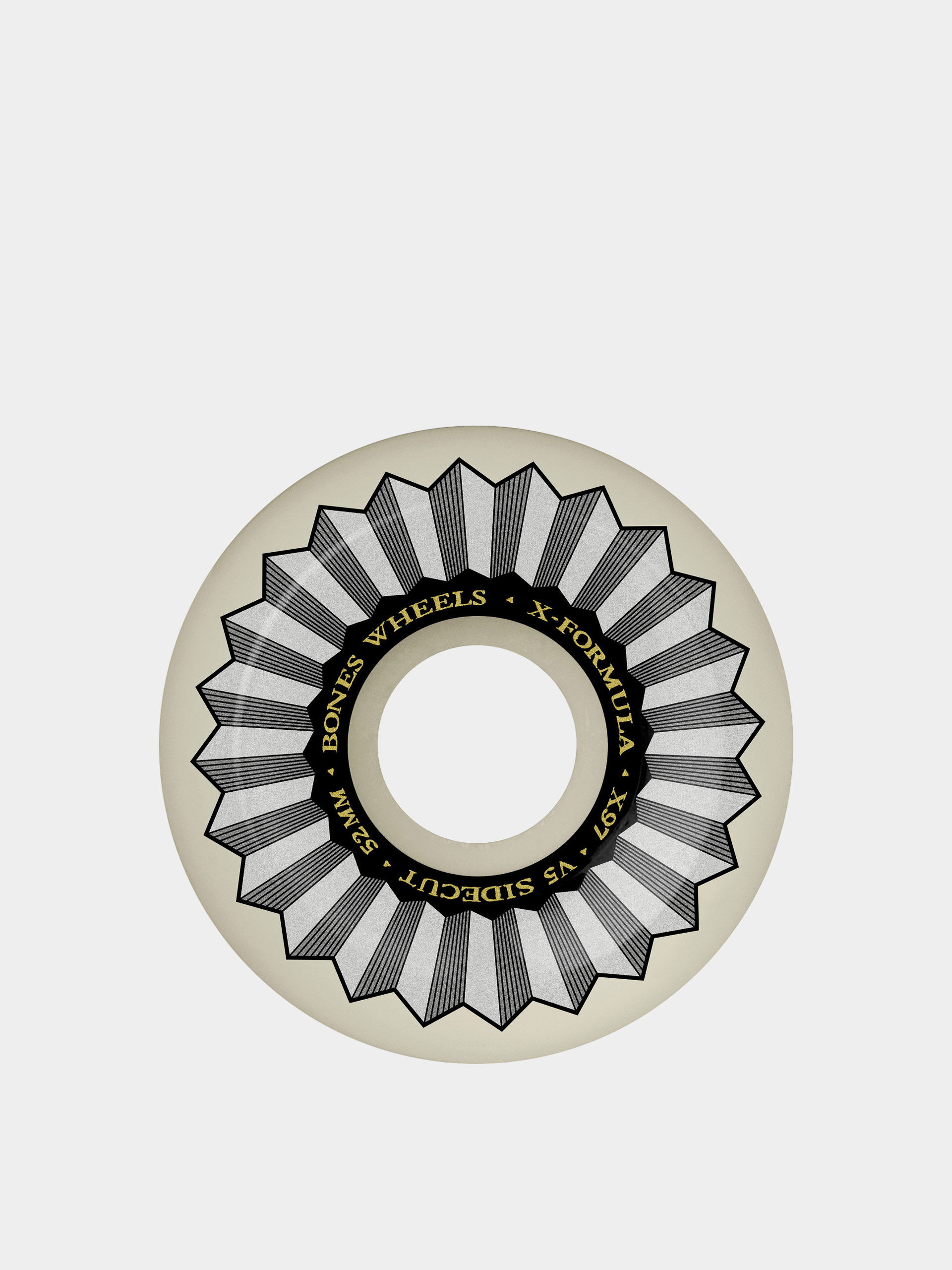 Bones Wheels X Formula V5 Sidecut 95A - white
