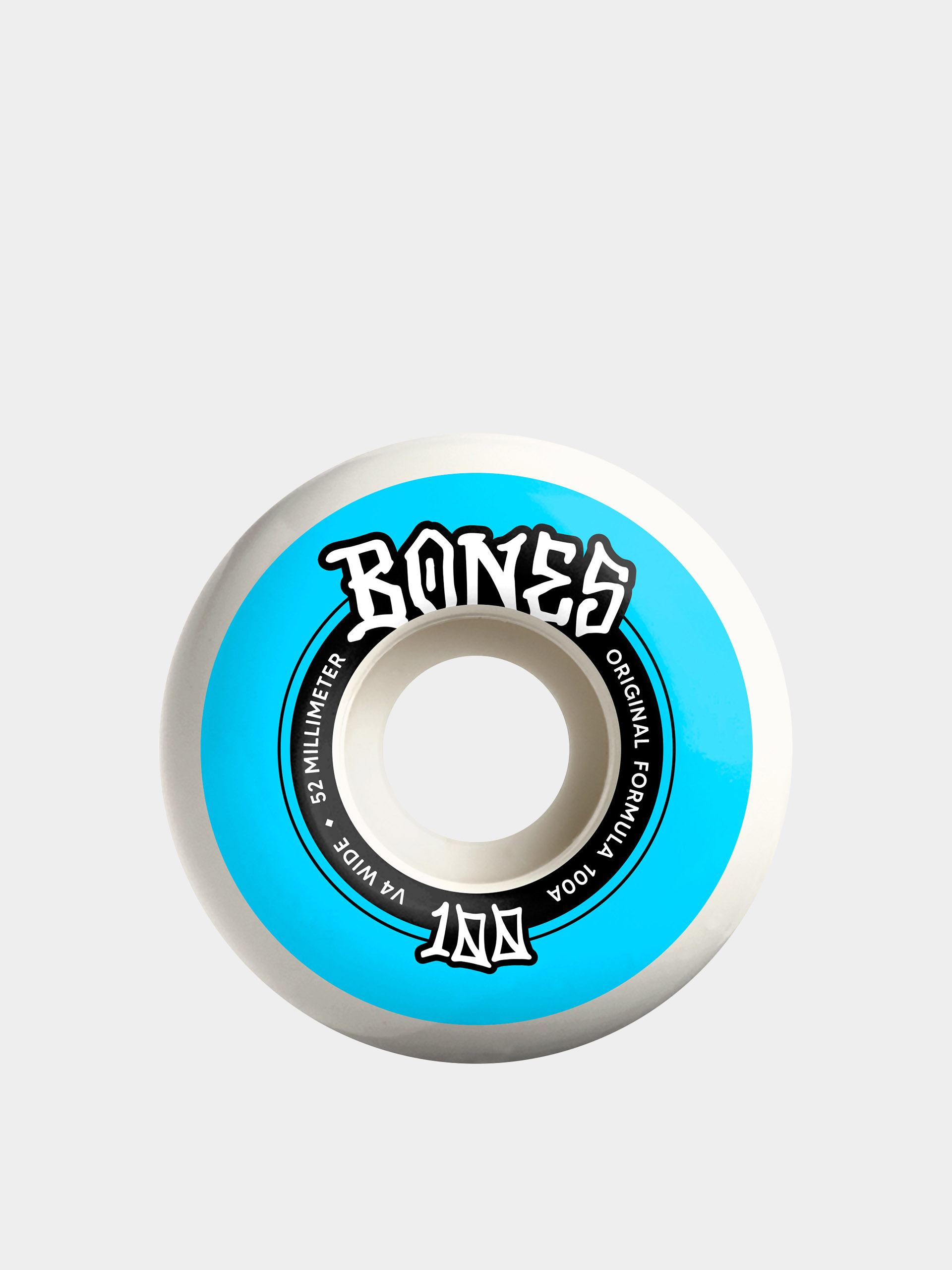 Bones Rollen OG Formula V4 Wide 100A (white/blue)