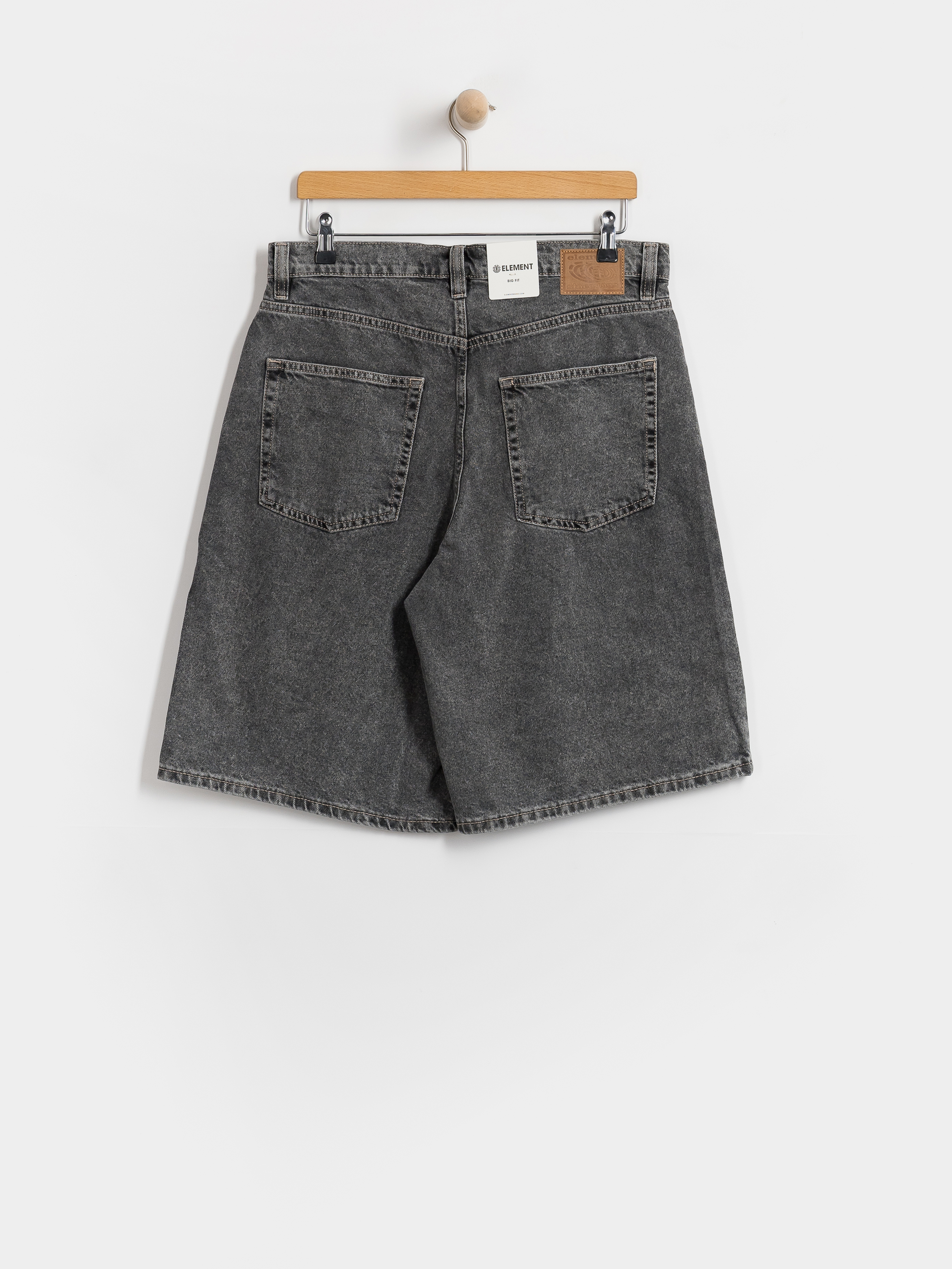 Element Big 5 Denim Wk Shorts (mid grey tint)