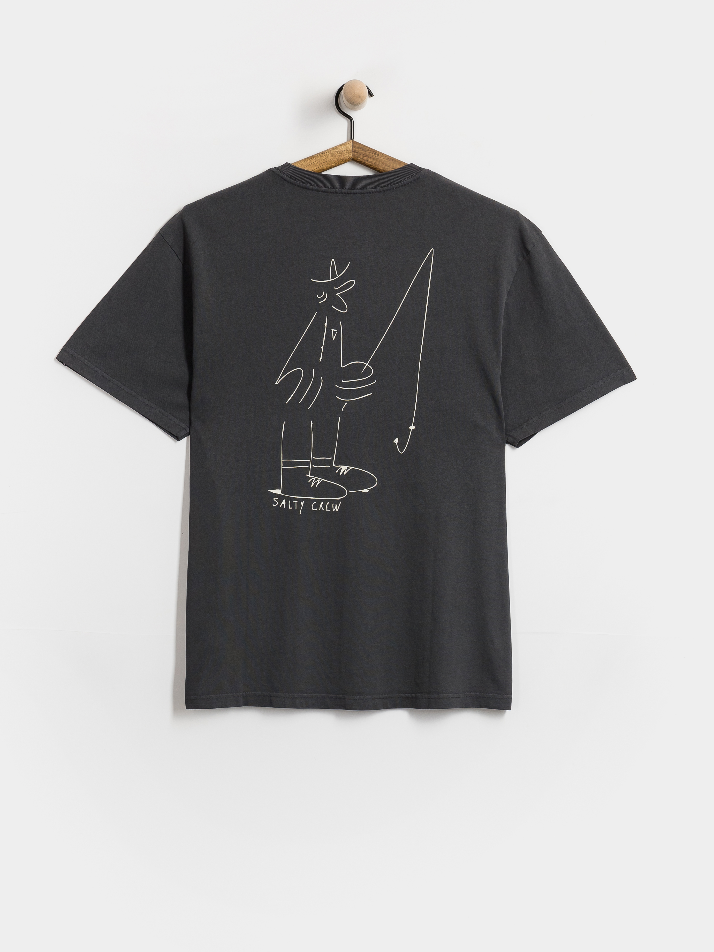 Salty Crew Swivel Lb T-Shirt (pirate black)