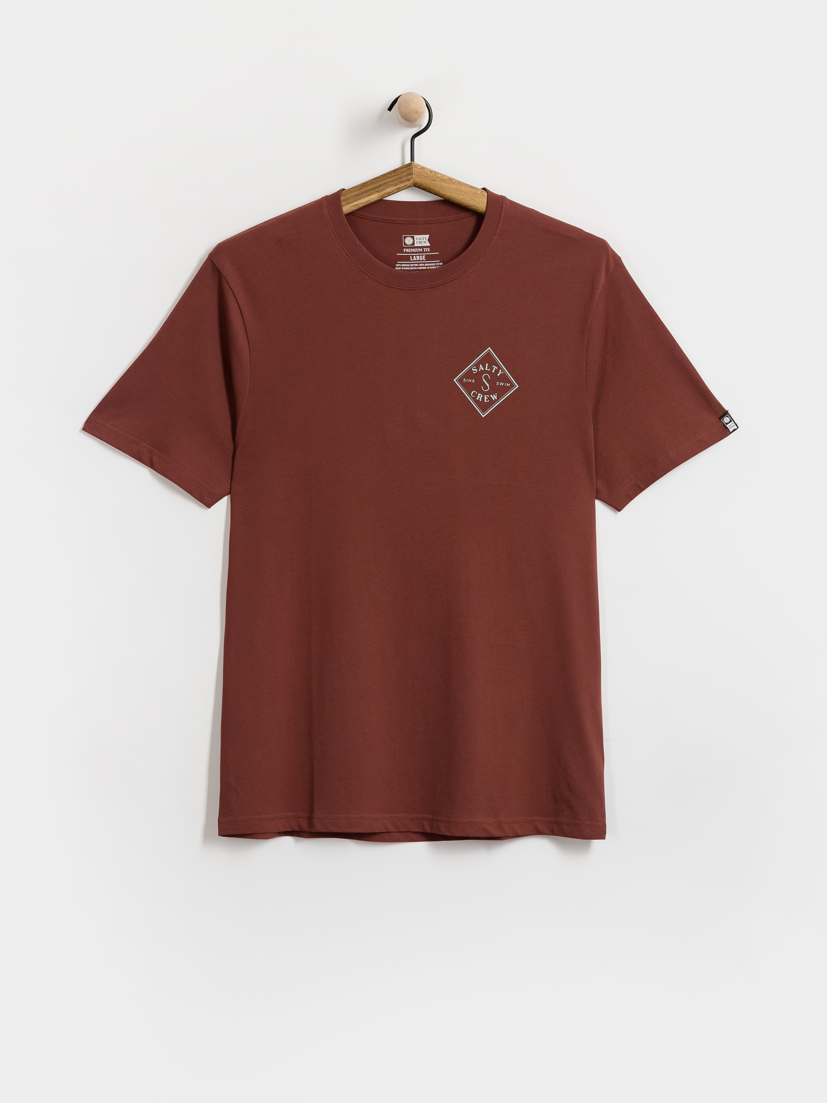 Salty Crew Tippet T-Shirt (burgundy)
