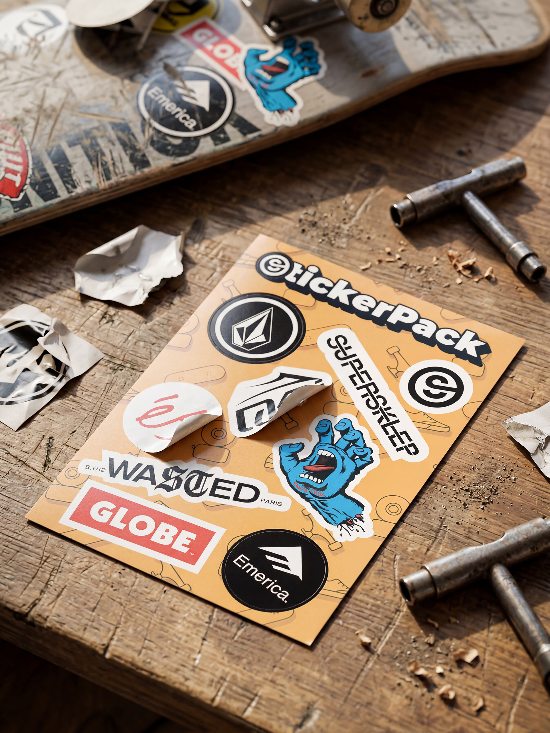 Supersklep Sticker Pack (skate)