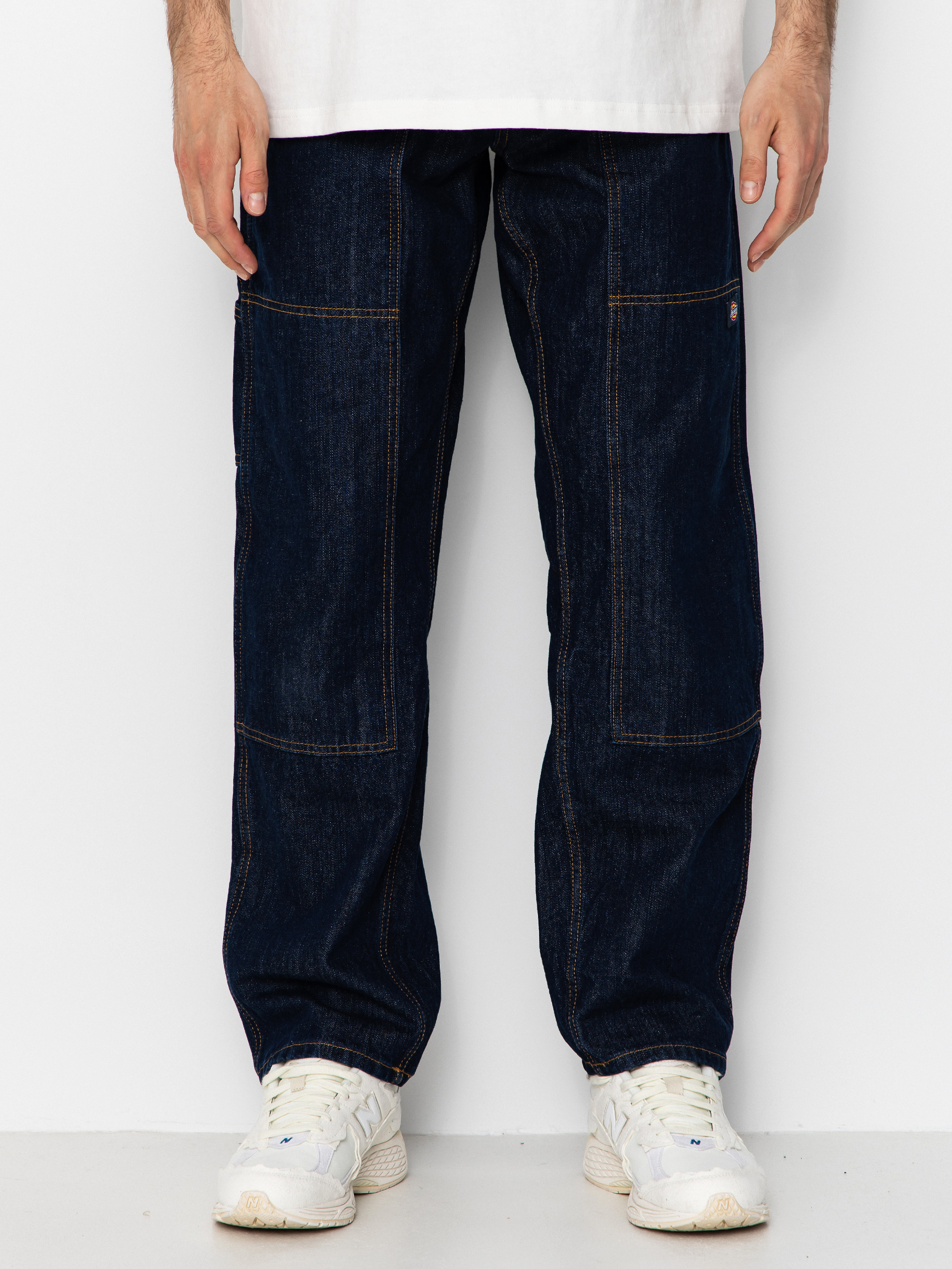 Dickies Pants X Harley Davidson Denim Carpenter (rinsed indigo blue)