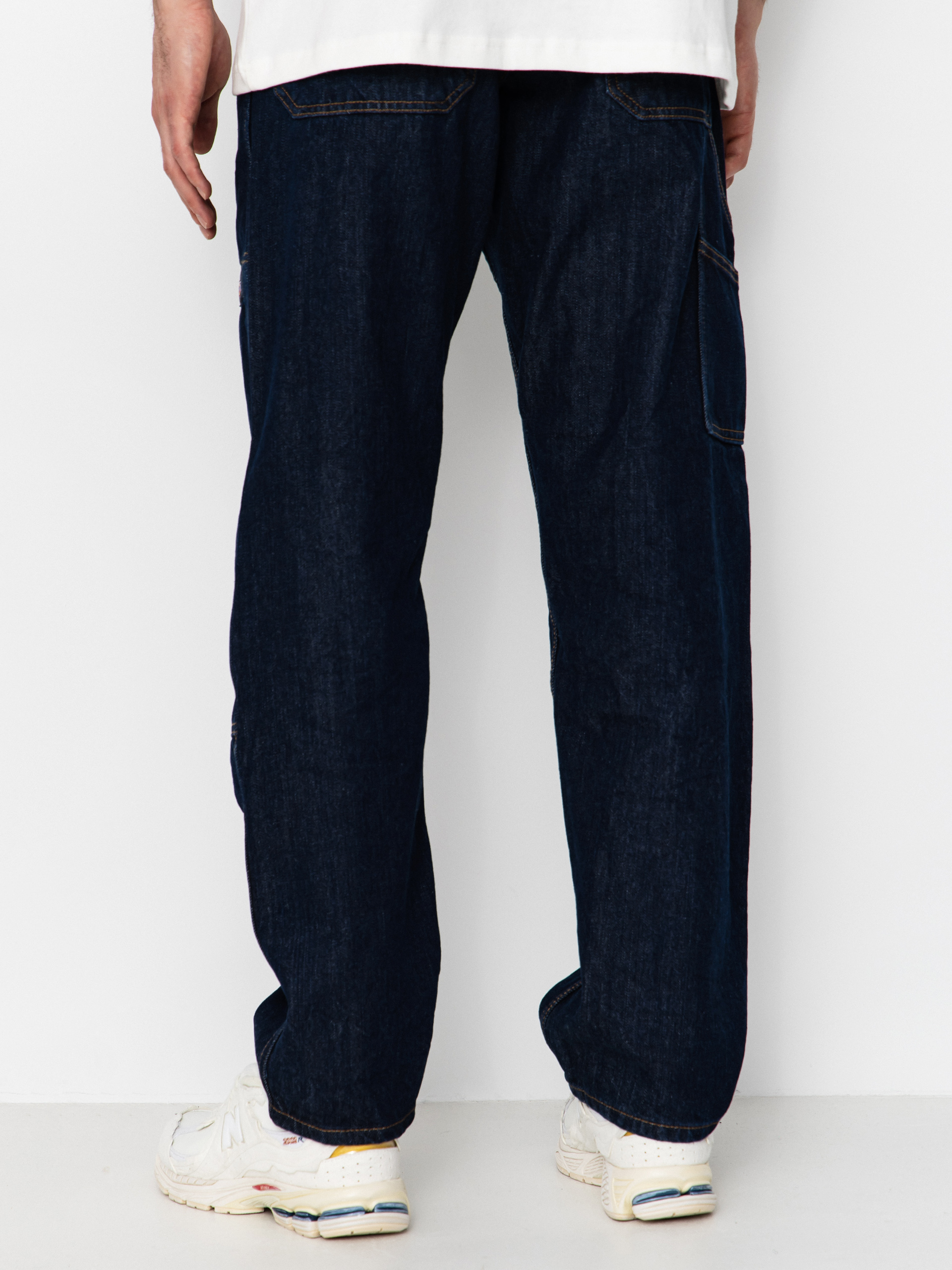 Dickies Pants X Harley Davidson Denim Carpenter - navy blue