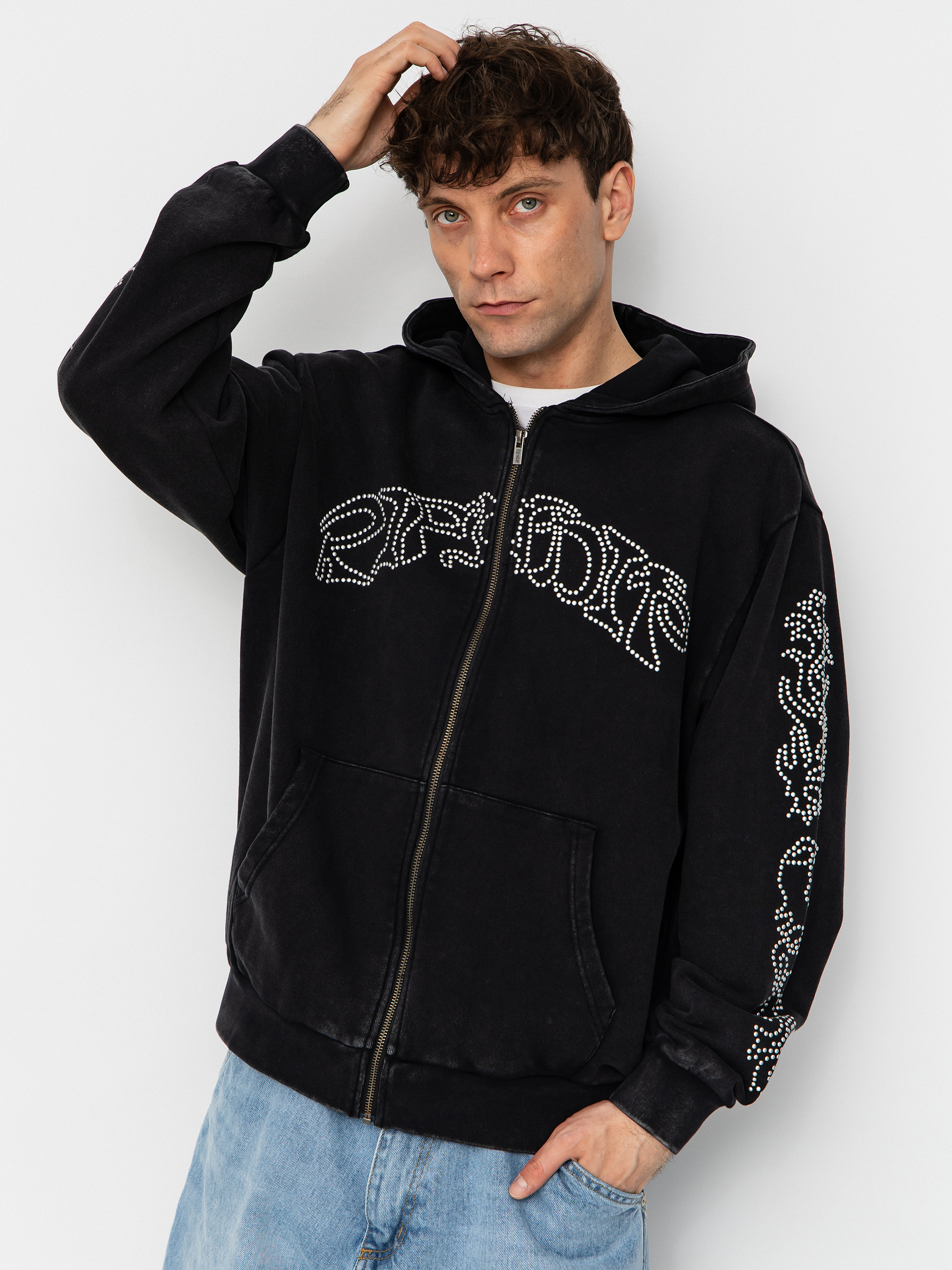 RipNDip Pretty Flacko Zip HD Hoodie (black/charcoal)