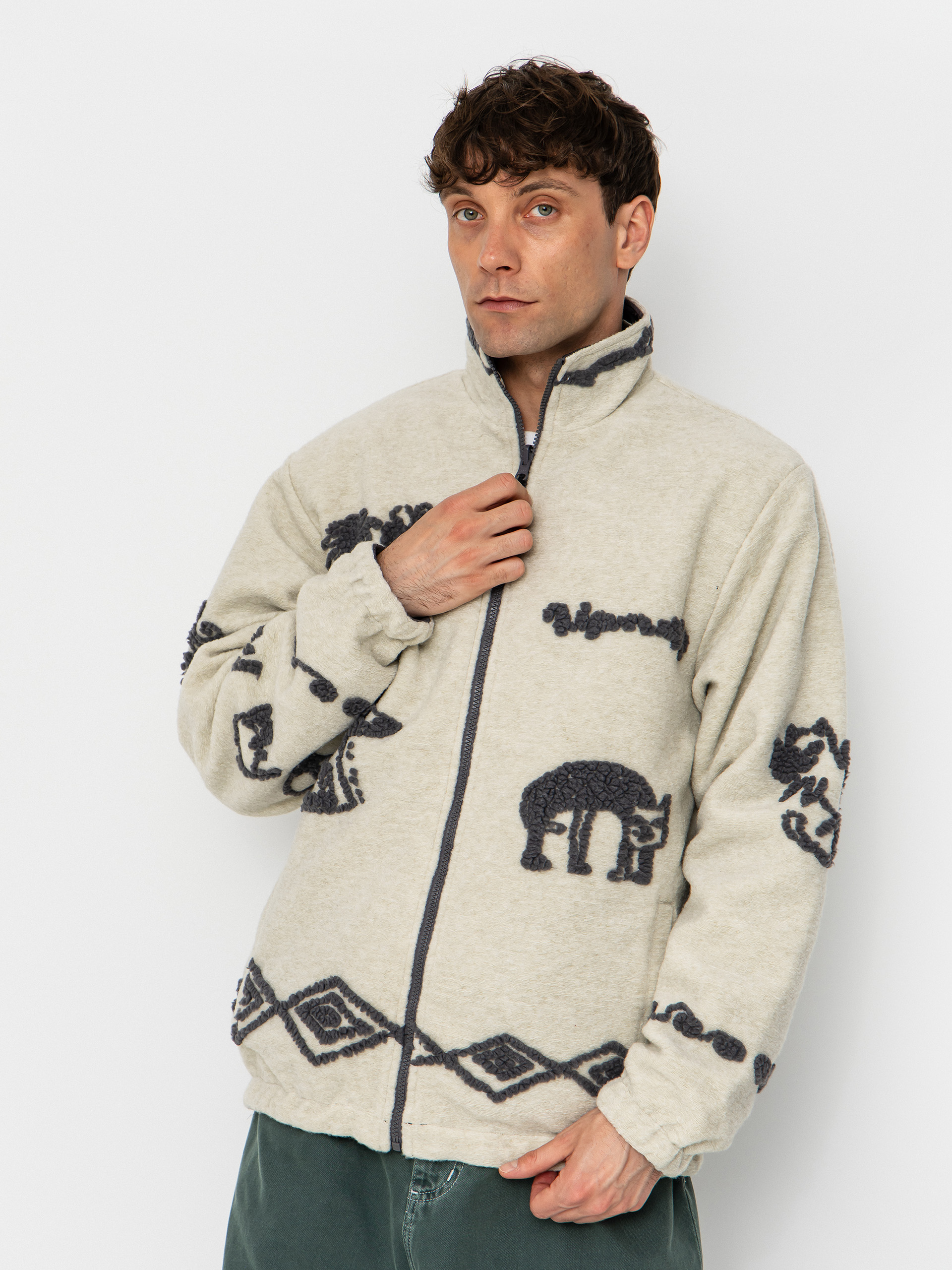 RipNDip Blonded Reversible Jacket - grey (black)