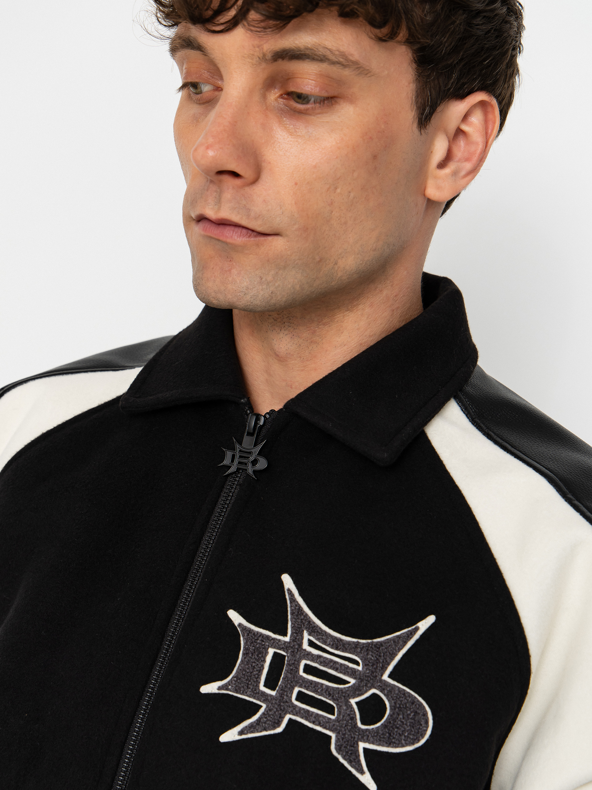 RipNDip Luther Leather Jacke (olive)