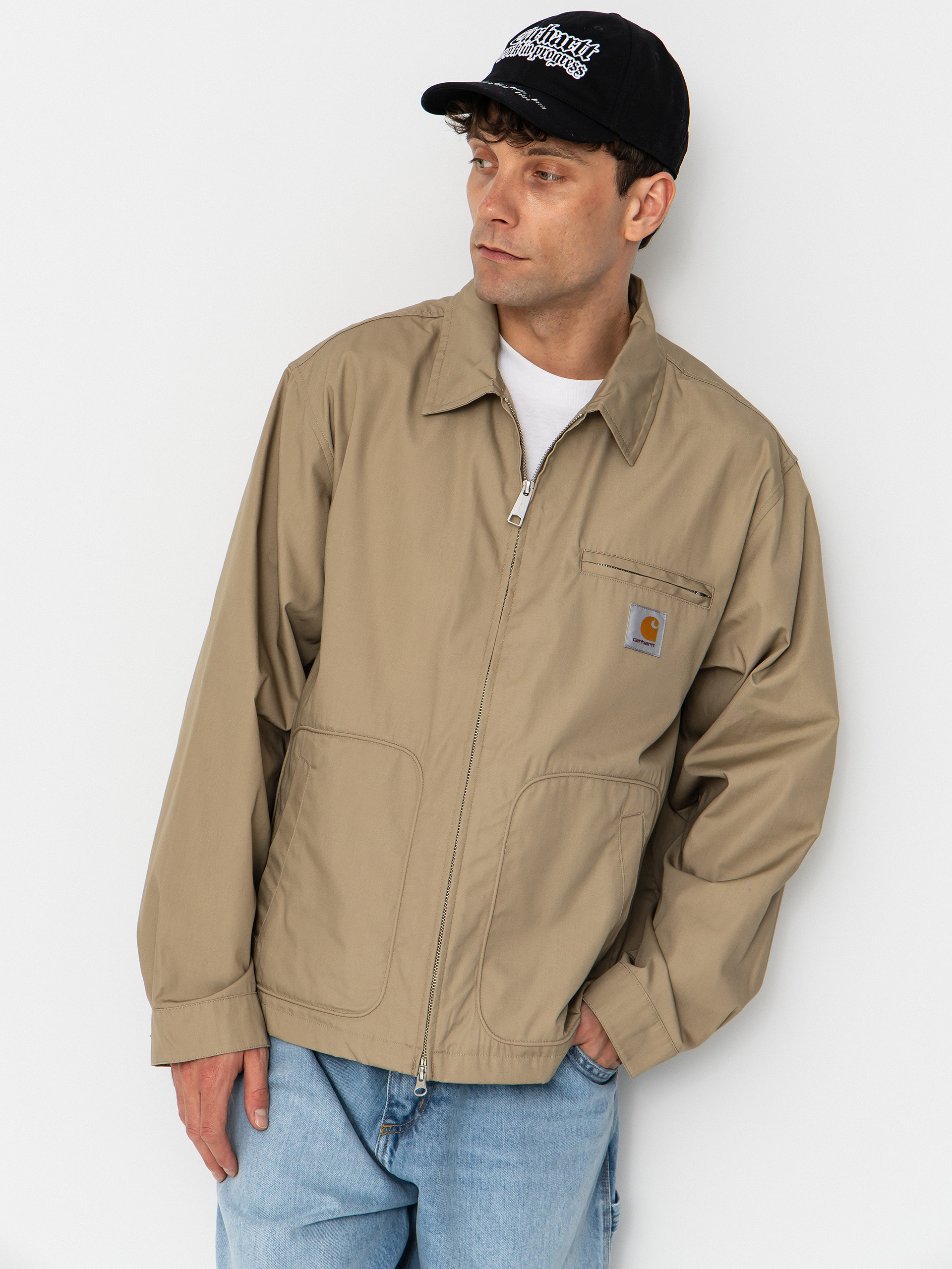Carhartt ベージュジャケット SAFETY AWARD USA Carhartt WIP Postal Jacket - beige (iroko)