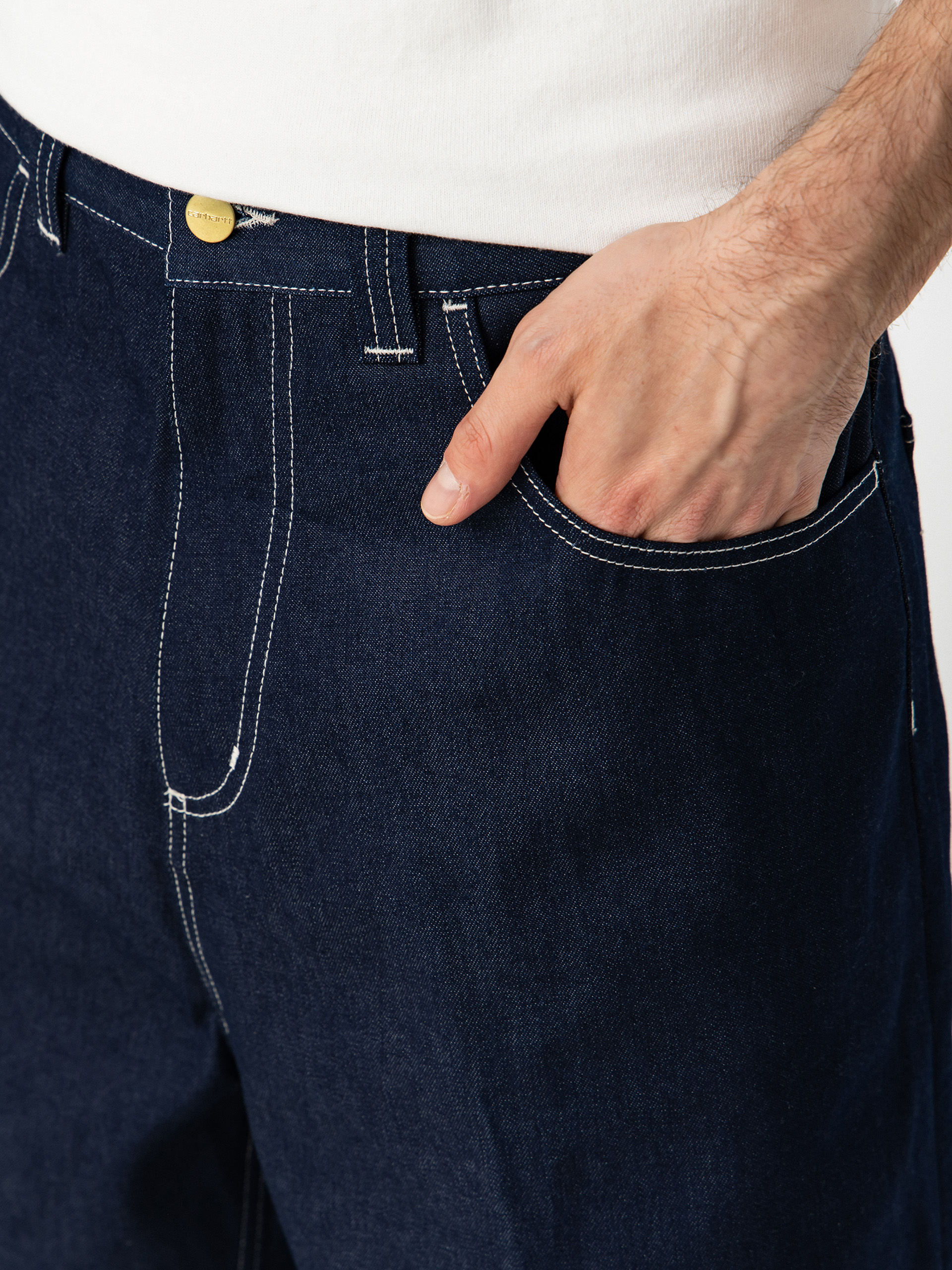 Carhartt WIP Shorts Brandon (blue rigrid)